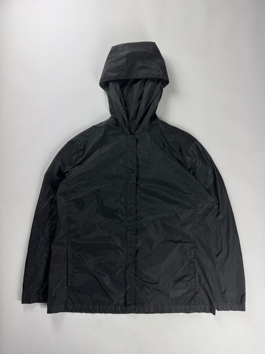 Prada Black Nylon Strapped Light Jacket SS 1998 - M