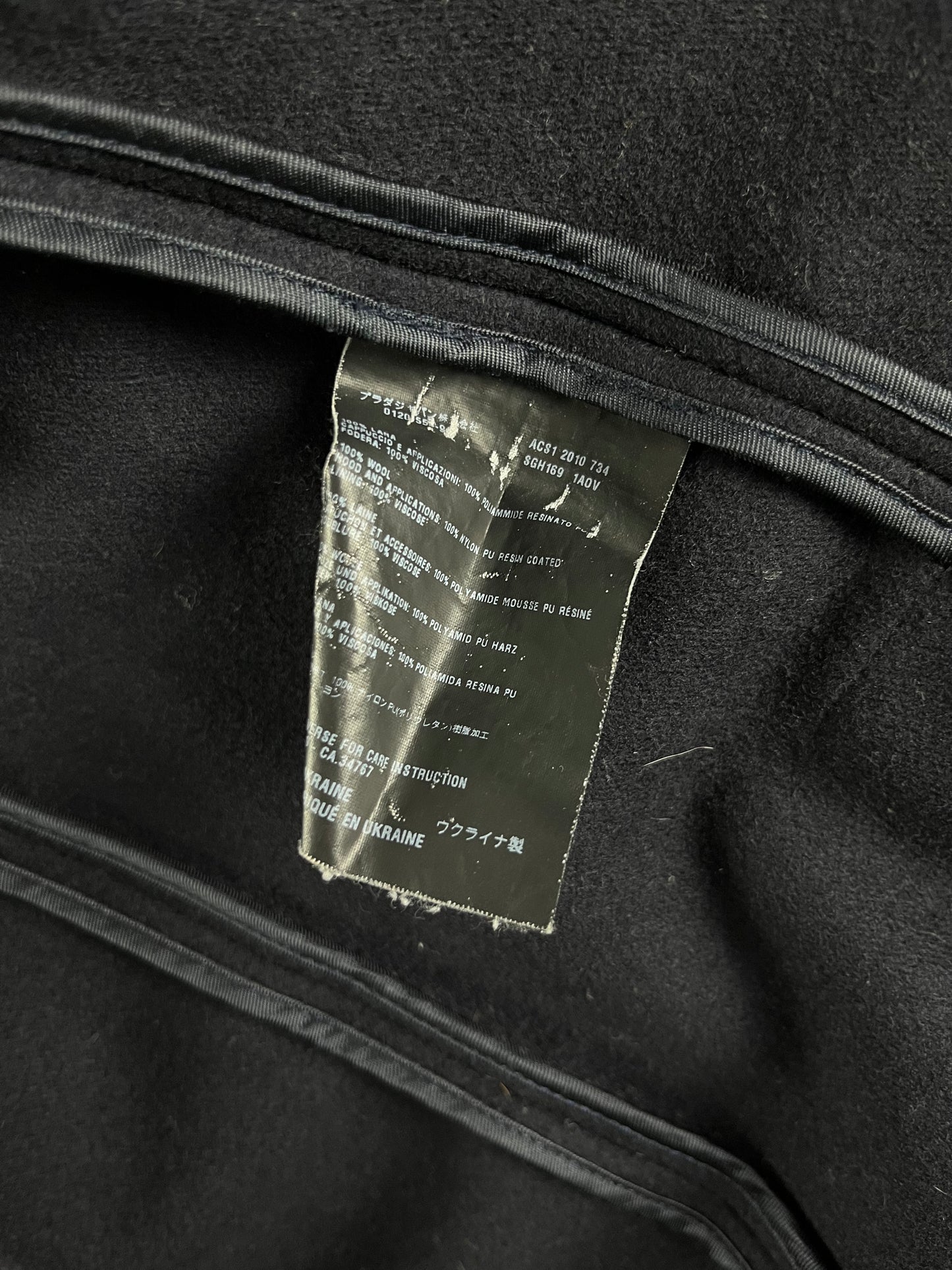Prada Oversize Pocket Hybrid Fisherman Hooded Jacket FW 2010 - XL