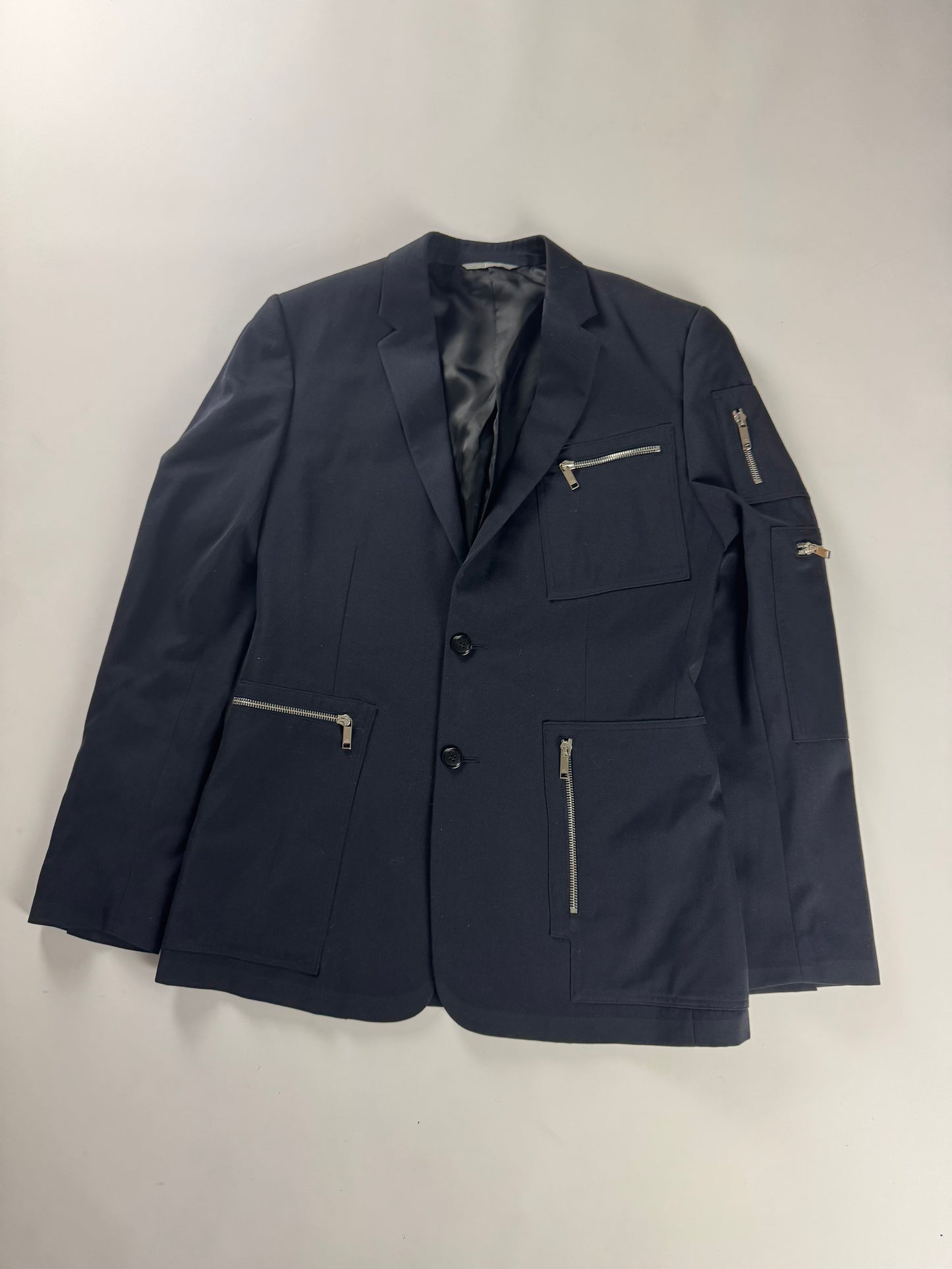 Dior Homme Kris Van Assche Multi Zip Elegant Blazer SS 2016 - M