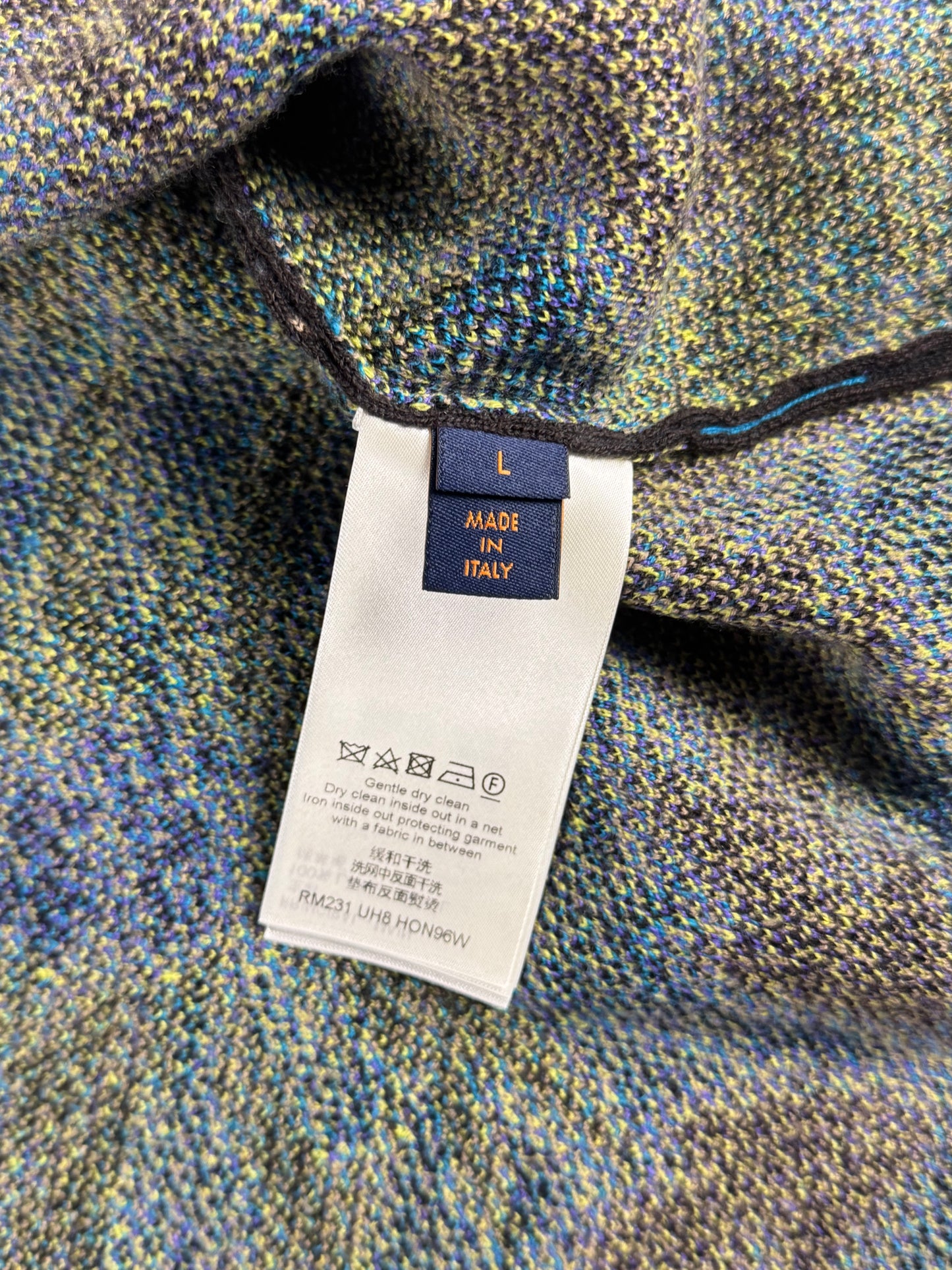 Louis Vuitton Floral Monogram Thistle Zip Through Jacket SS 2023 - L