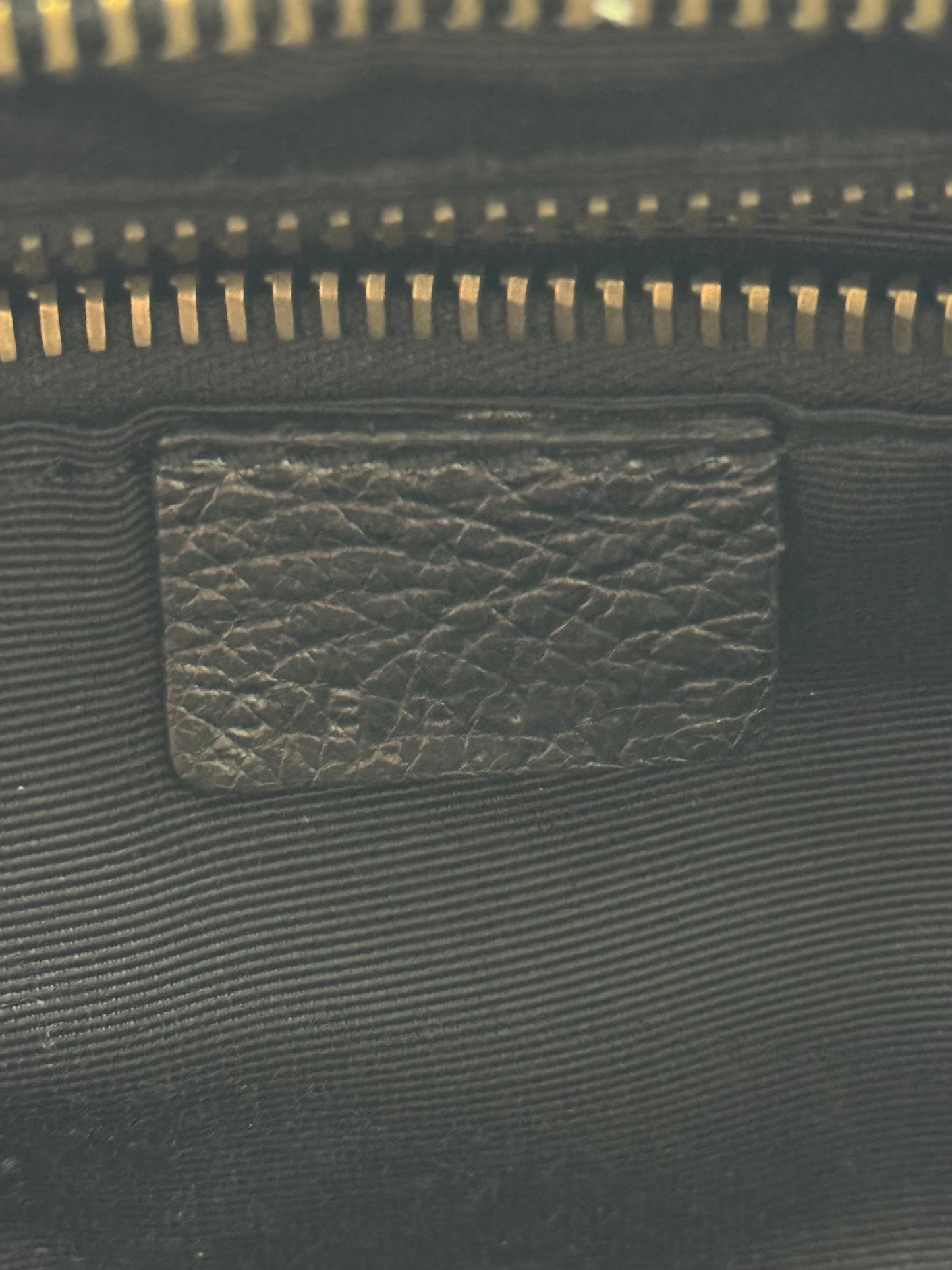Celine Sample Gold Buckle Pink Leather Black Bag FW 2004 - OS