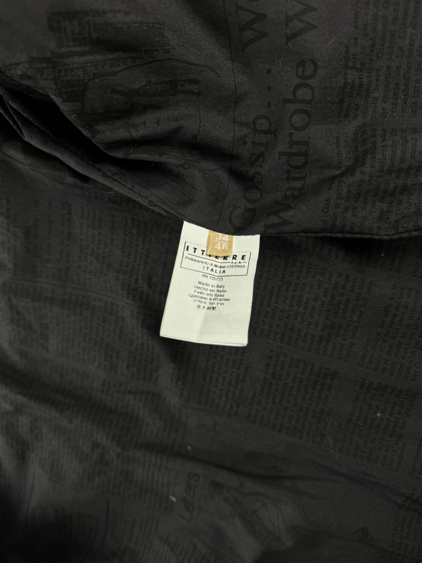 John Galiano Dark Shadow Leather Jacket 2010s - M