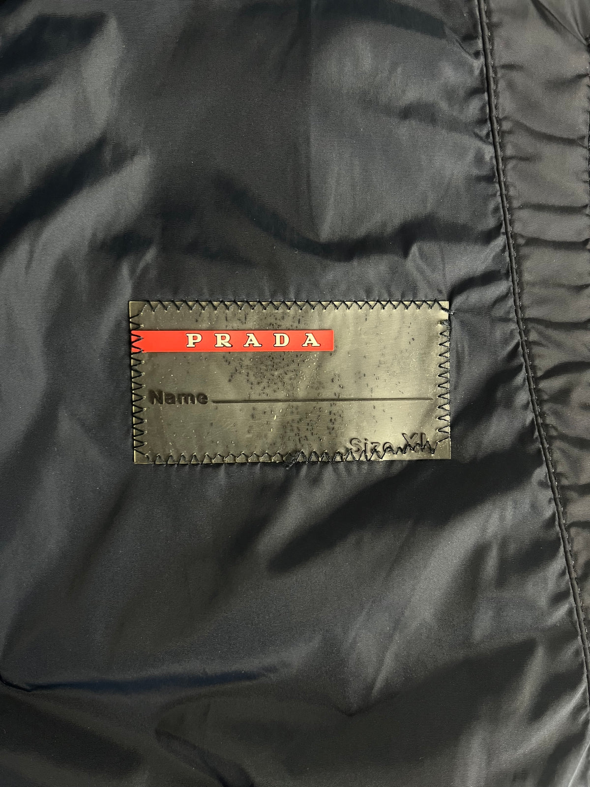 Prada Navy Harrington Bomber Jacket FW 2007 - XL