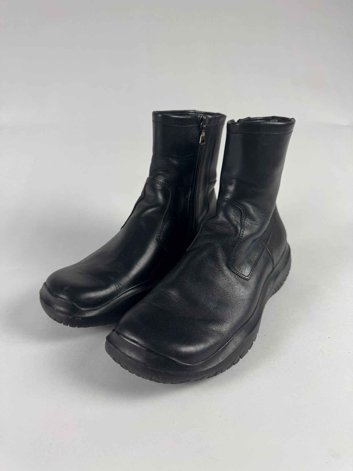 Prada Leather High Boots FW 1999 - 38 IT/39 EU