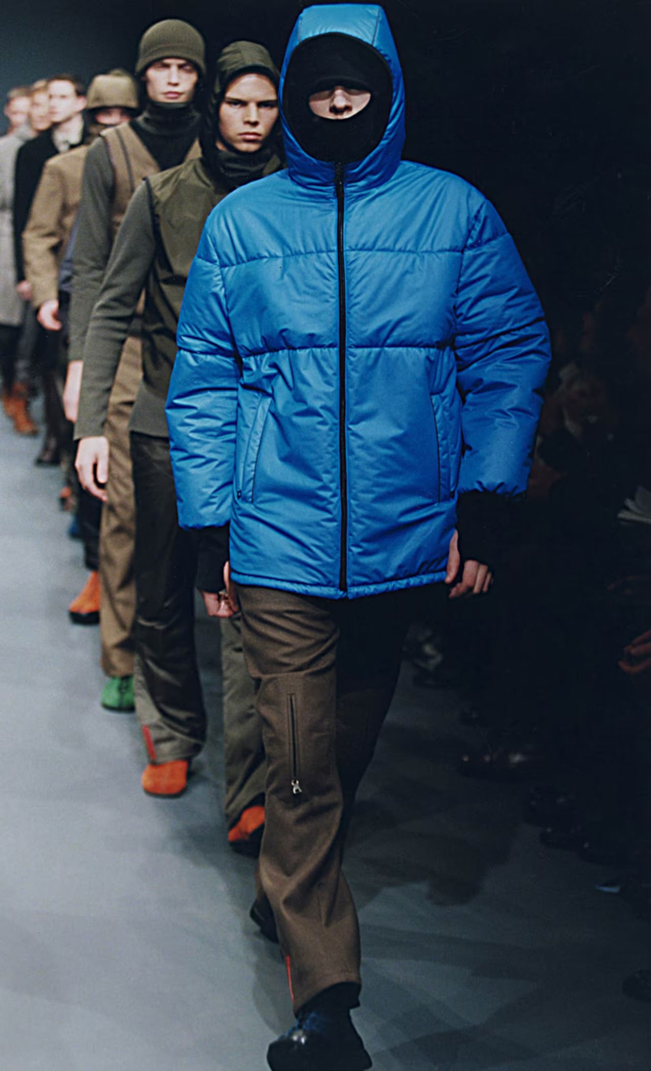 Prada Linea Rossa Reversible Down Jacket FW 1999 - L