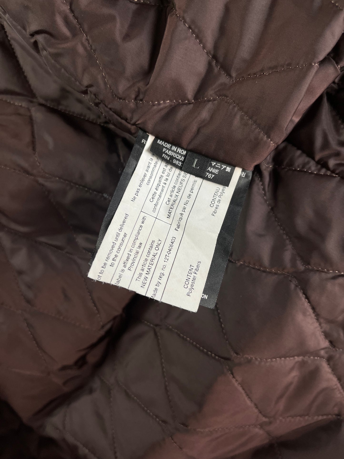 Prada Linea Rossa Dark Corduroy Jacket 2000s - L