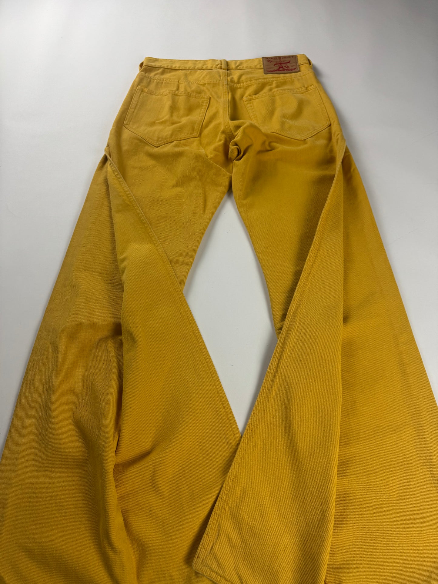 Y/Project Sample Fly Layered Yellow Pants SS 2019 - S