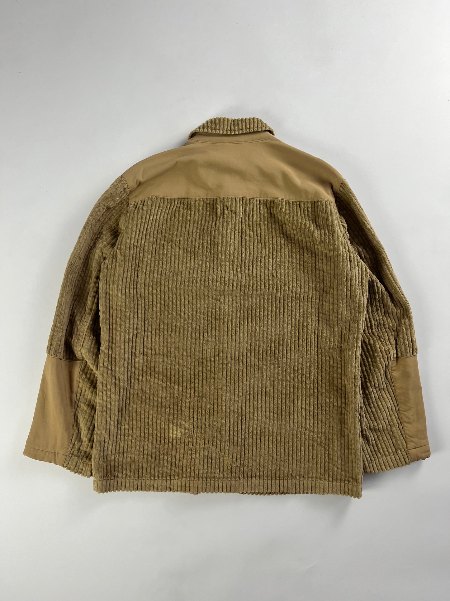Prada Linea Rossa Ribbed Corduroy Overshirt 2000s - M