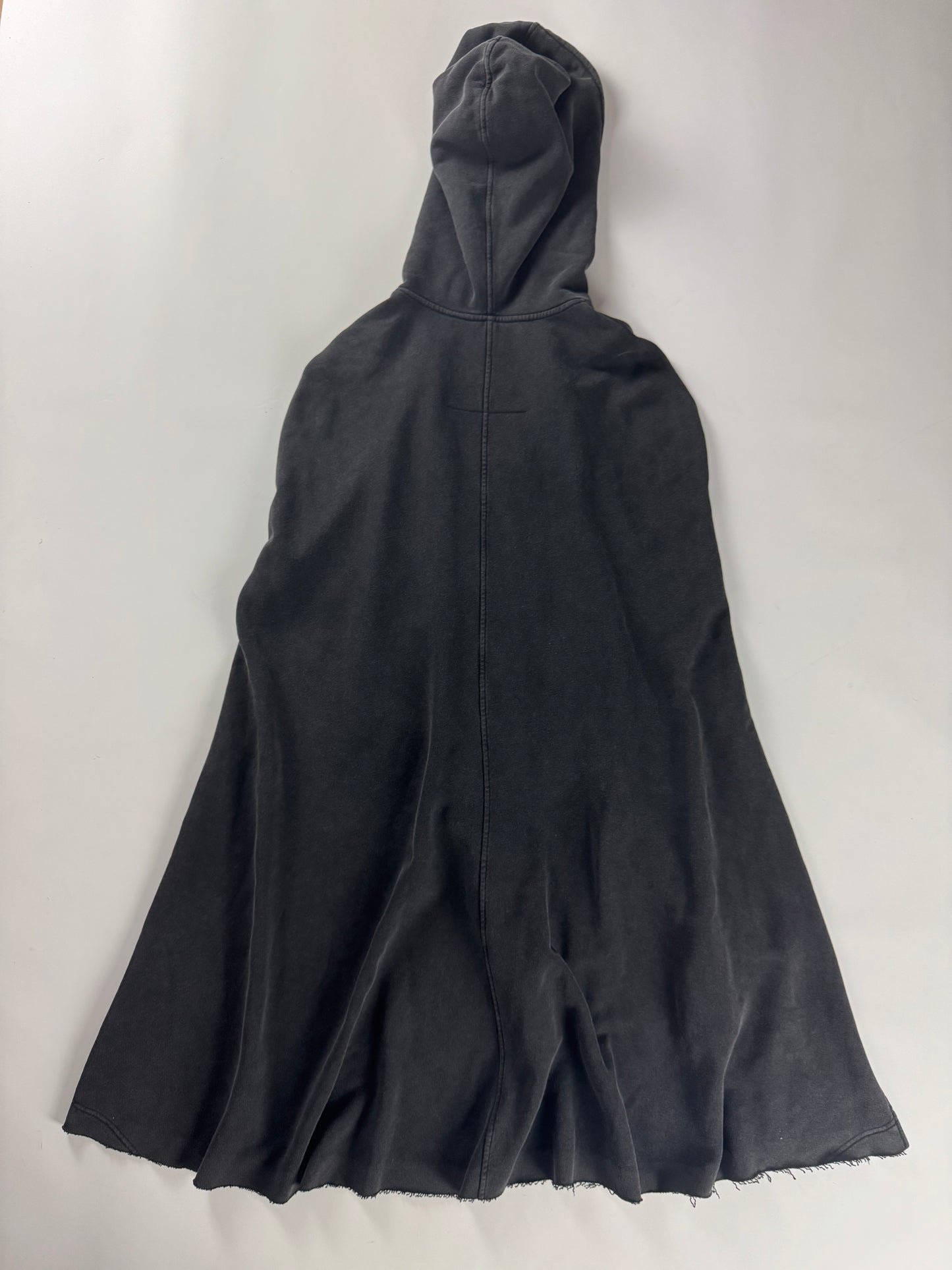 Givenchy Sample Oversize Destroy Effect Hooded Long Cape SS 2023 - XS