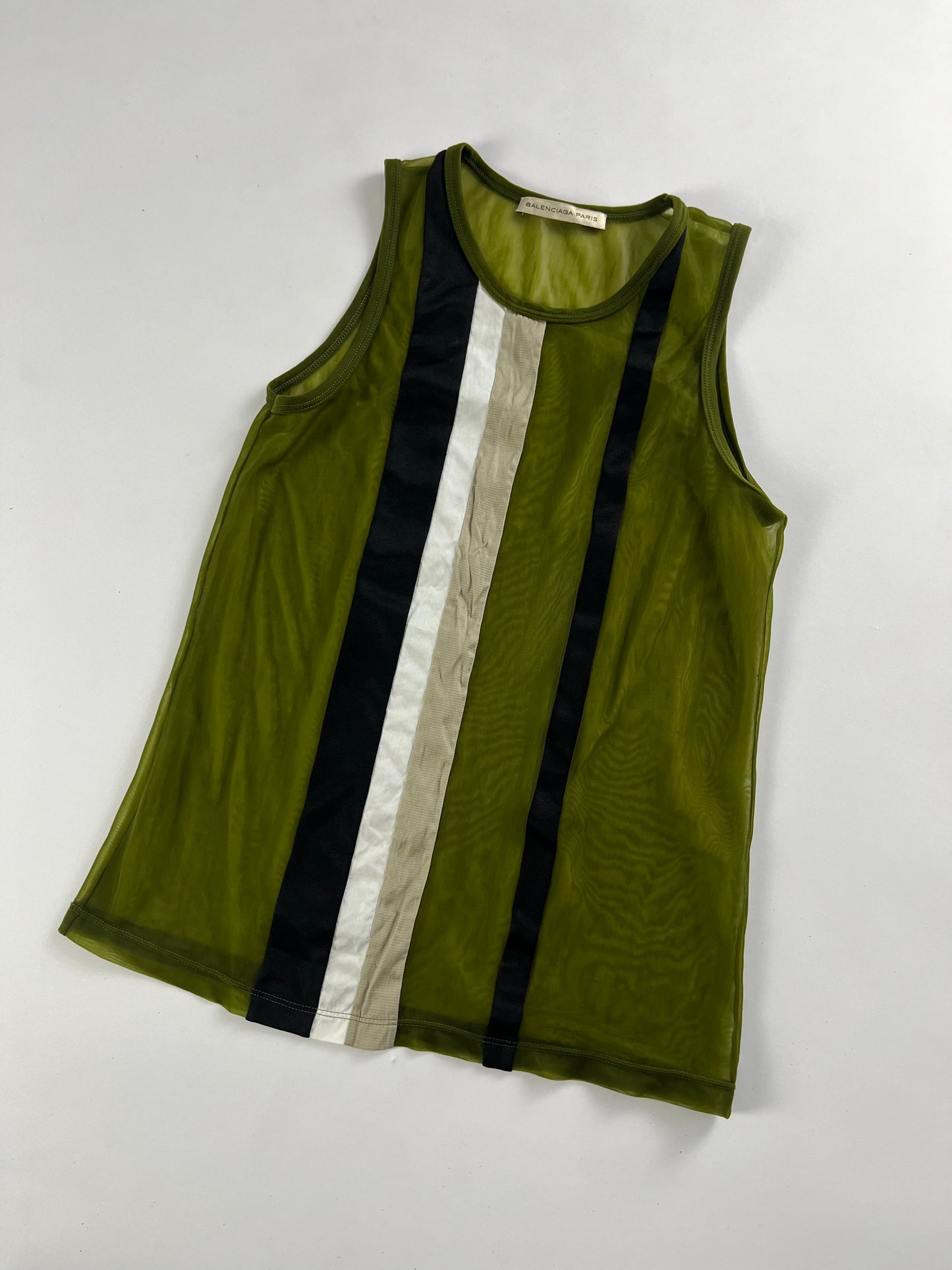 Balenciaga Striped Tank Top SS 2010 - M