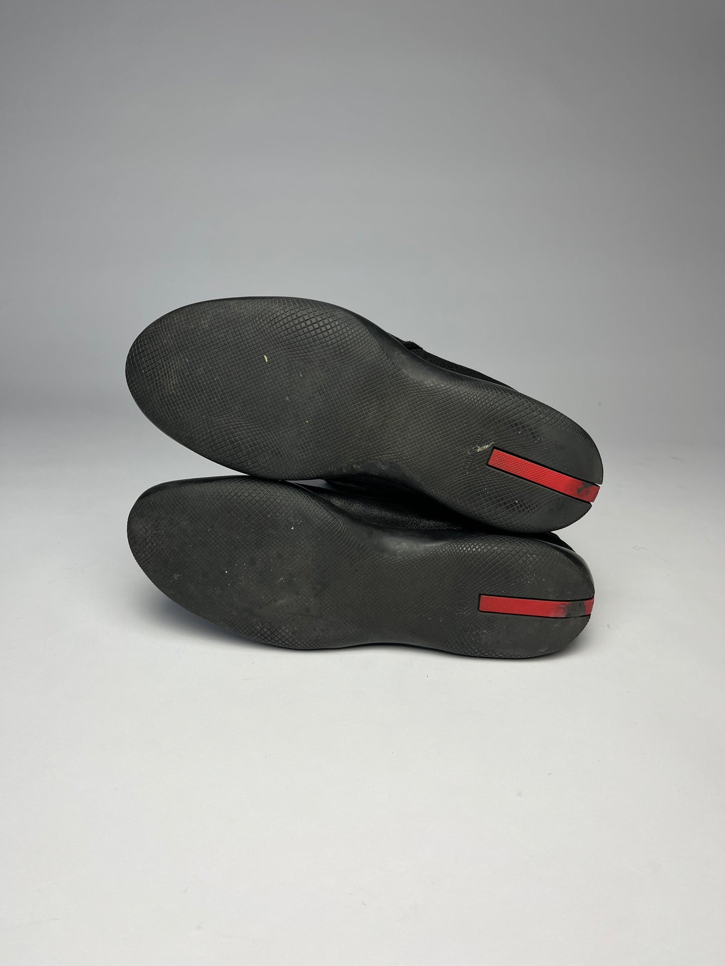 Prada Linea Rossa Shearling Leather Boots FW 1998 - 40 IT/41 EU