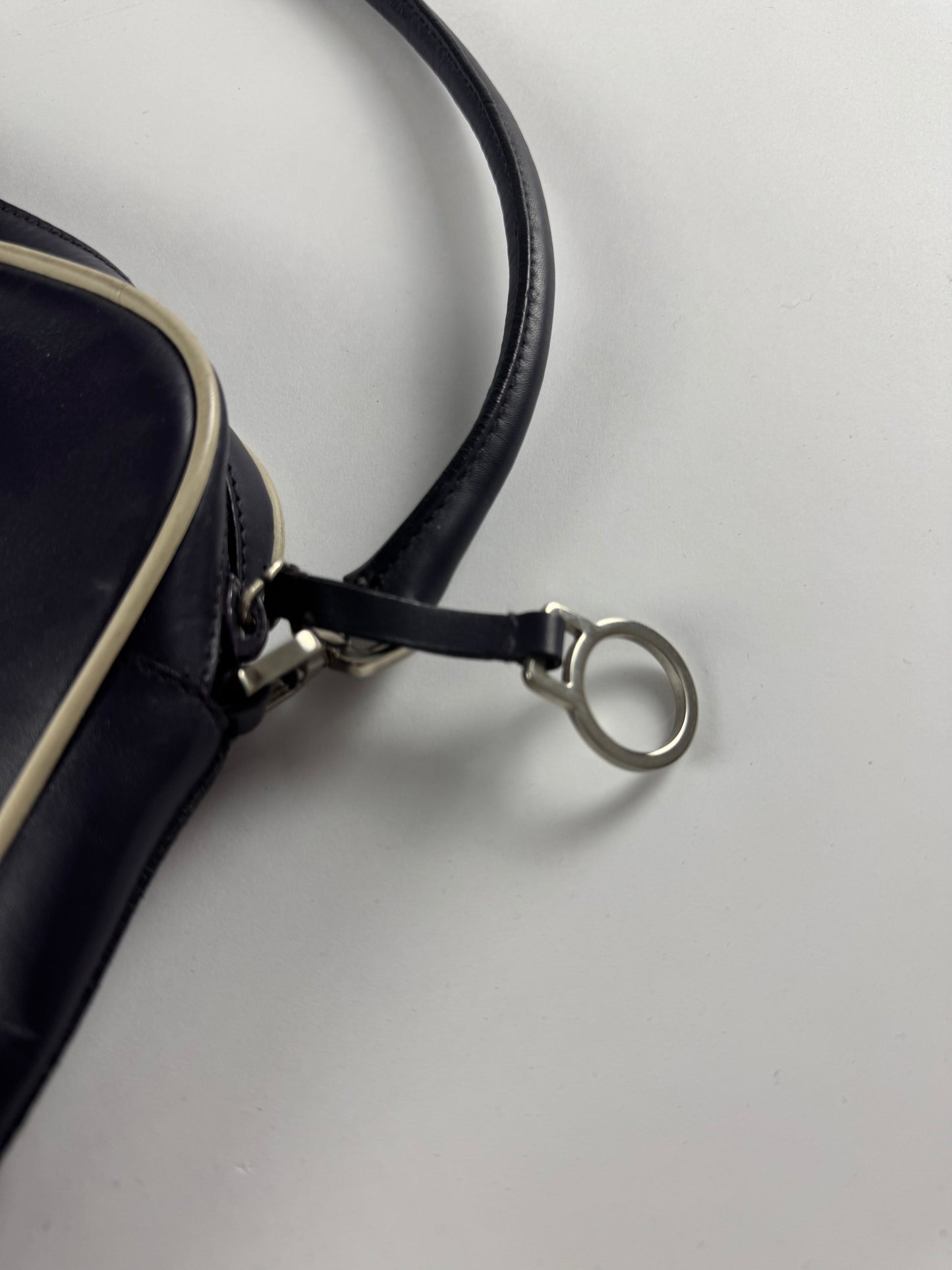 Prada Violet Clutch Leather Bag SS 2000 - OS