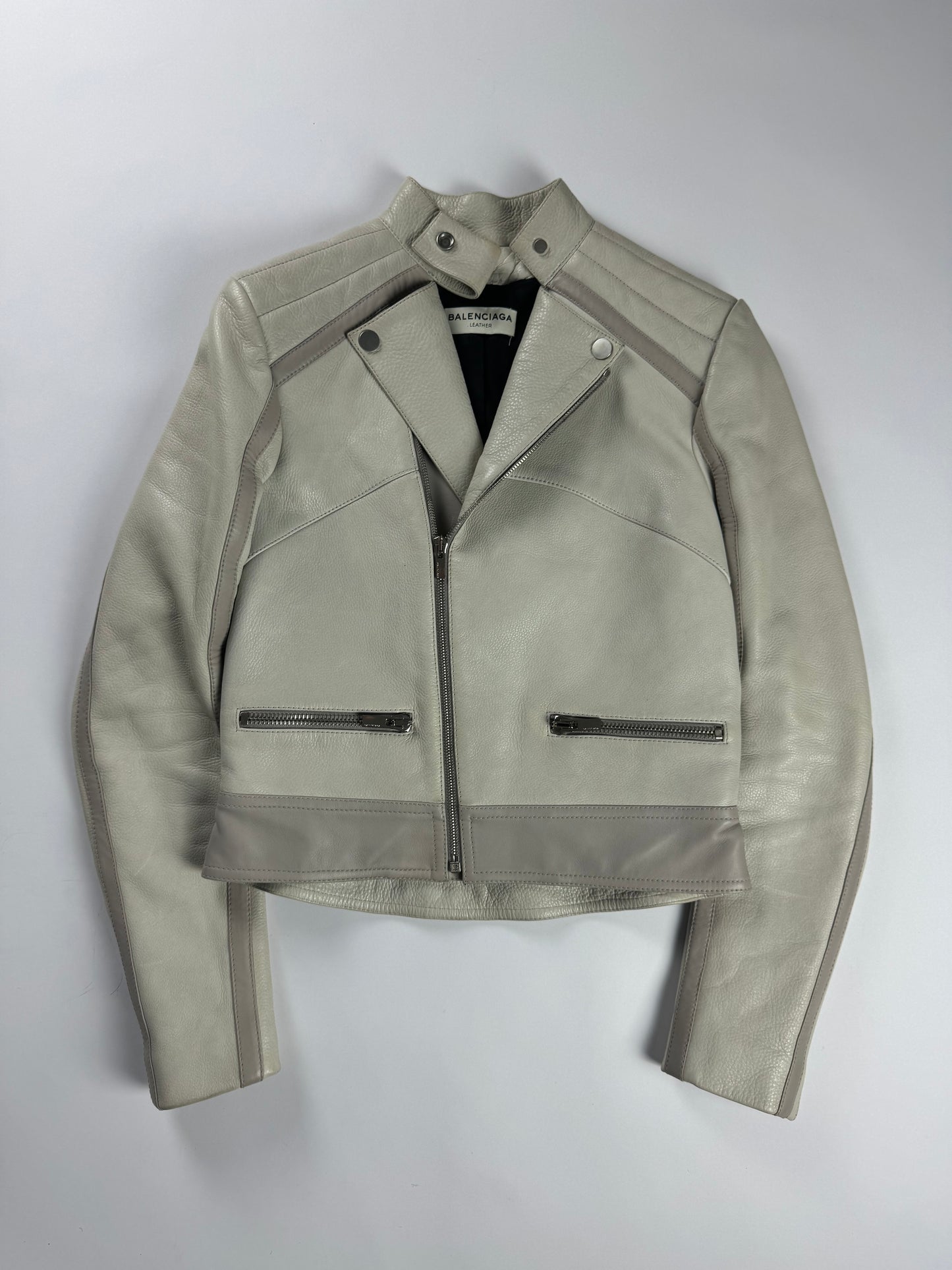 Balenciaga Sample Alexander Wang Leather Perfecto Motor Jacket FW 2013 - XS