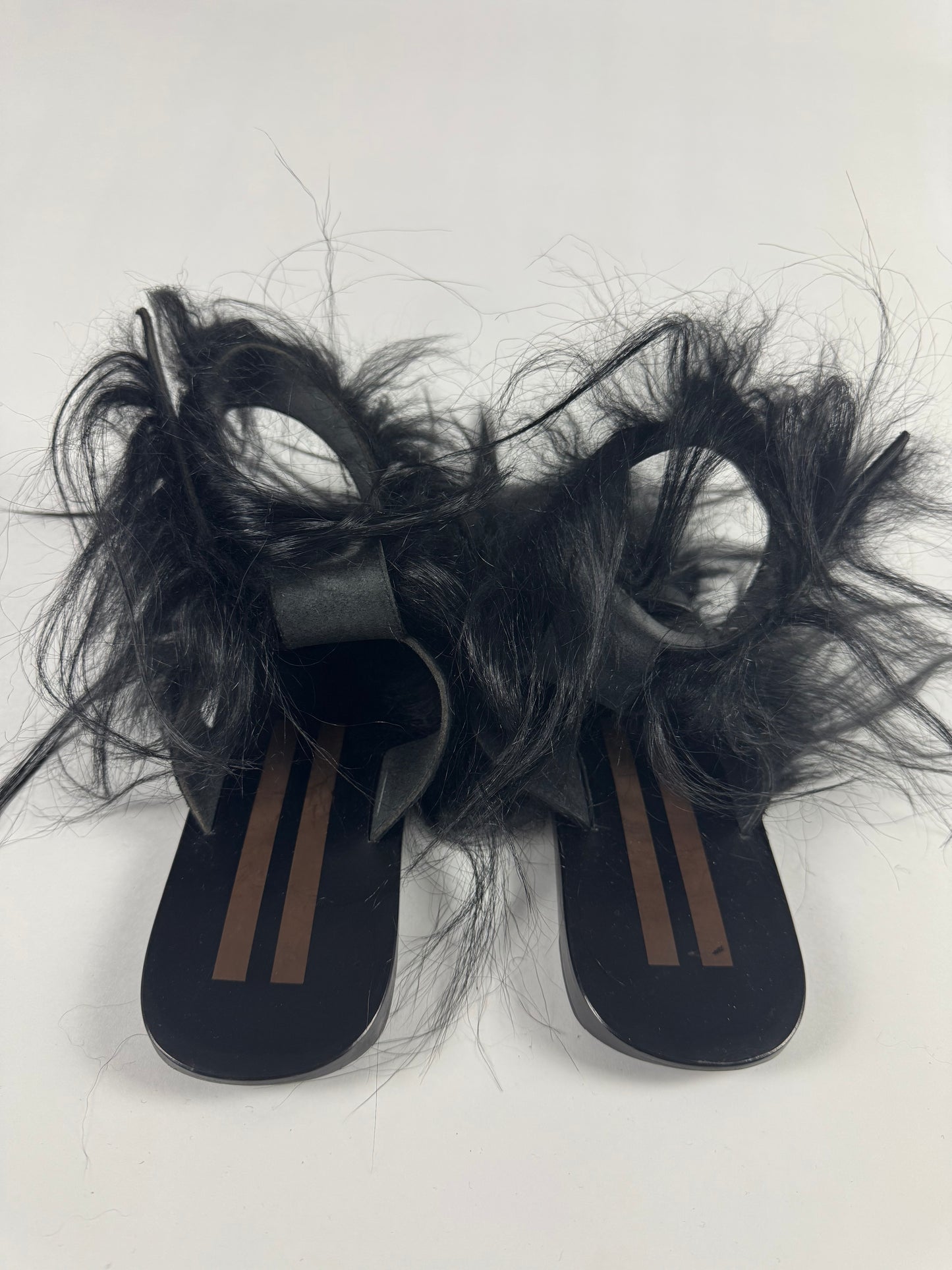 Rick Owens Extra Furry Roman Sandals 2000s - 41 EU