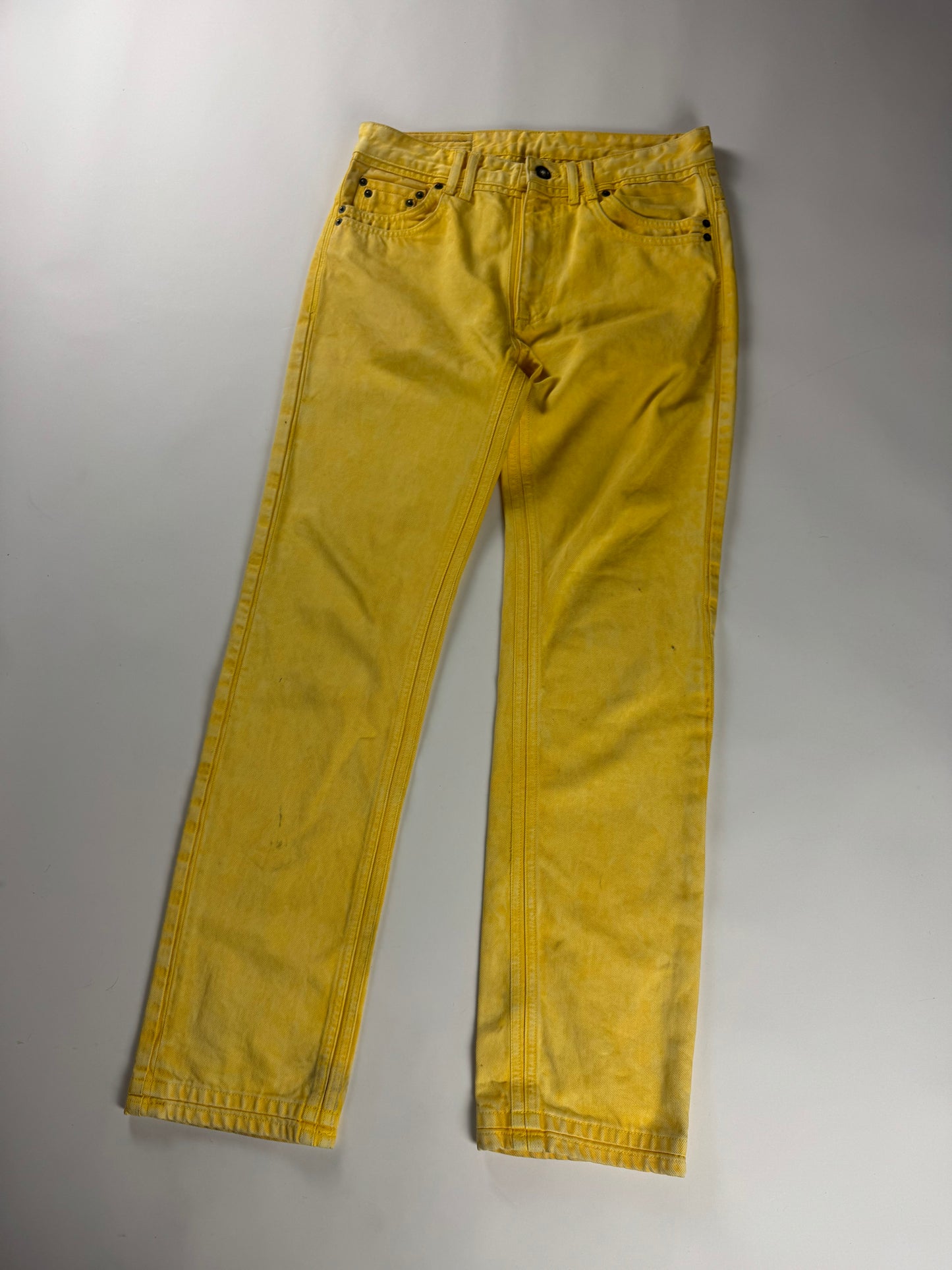 Y/Project Sample Double Pocket Yellow Pants SS 2020 - S