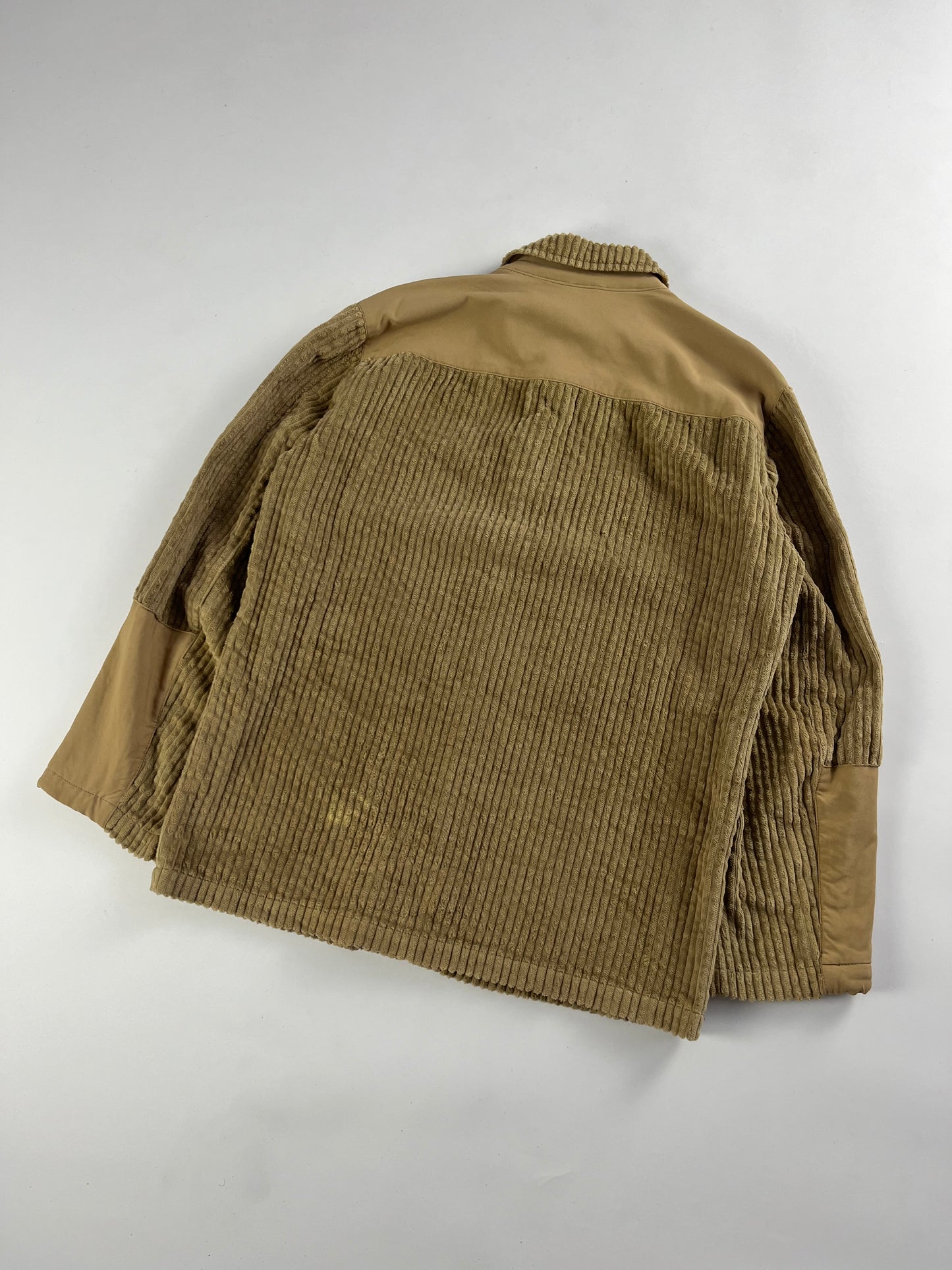 Prada Linea Rossa Ribbed Corduroy Overshirt 2000s - M