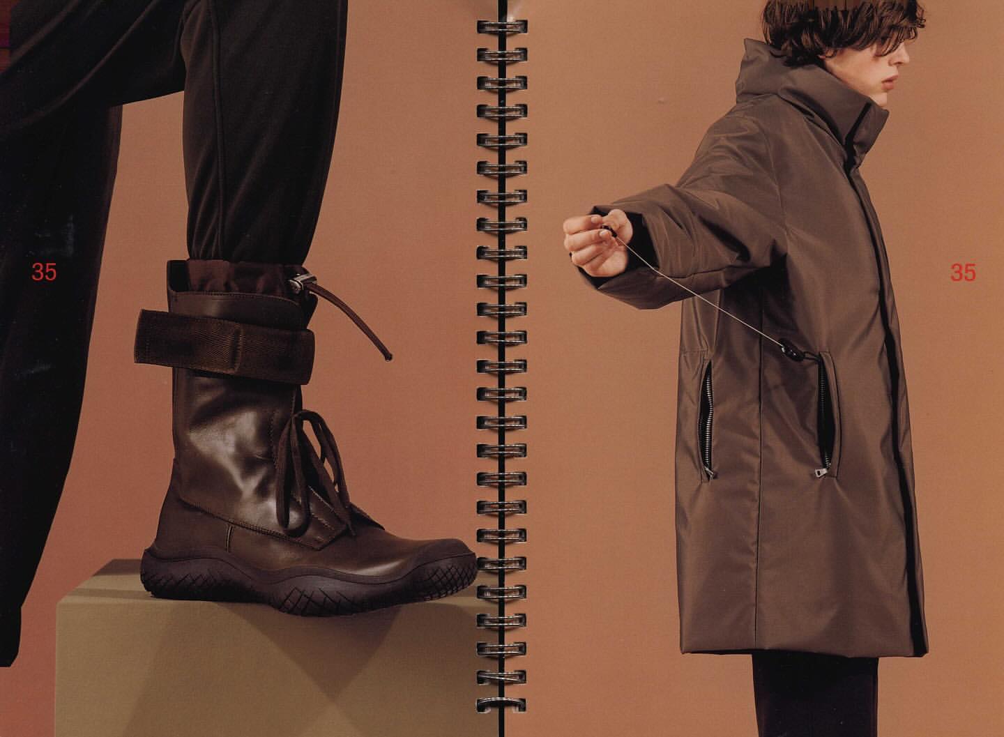 Prada Strapped Black Leather High Velcro Boots FW 1999 - 36,5 IT/37,5 EU