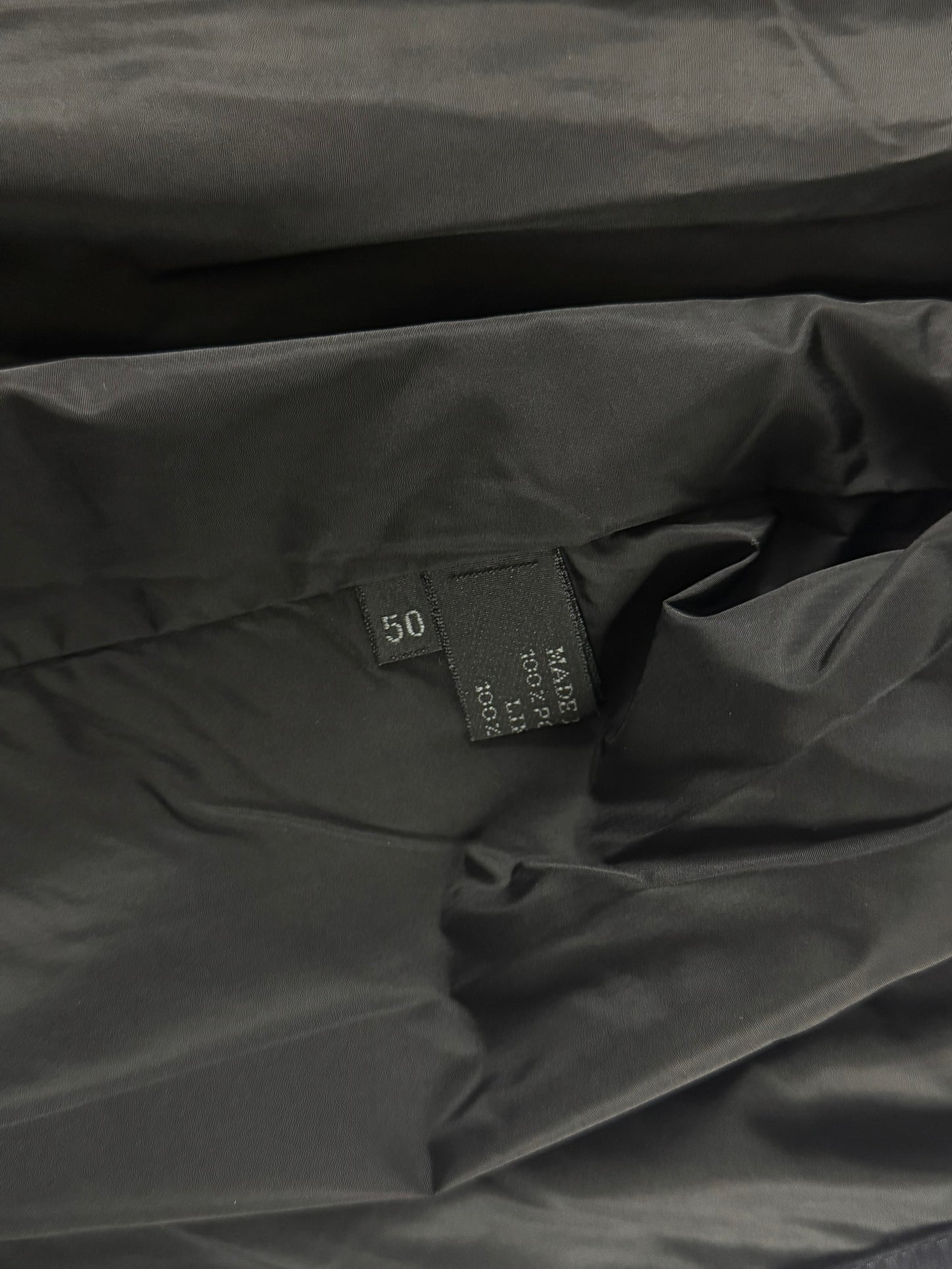 Prada Navy Nylon Double Zip Technical Jacket SS 1998 - L