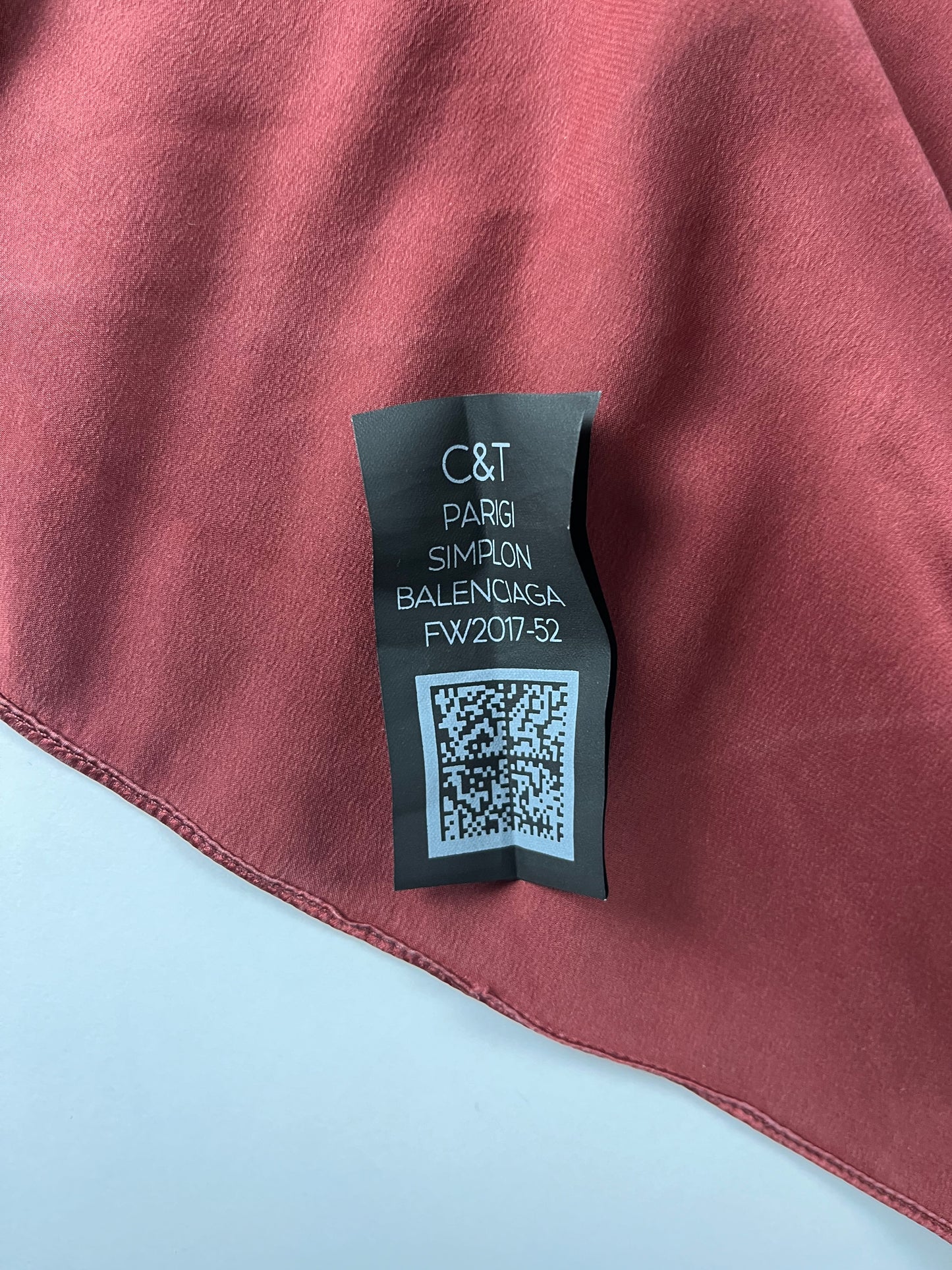 Balenciaga Sample Elegant Blouse FW 2017 - S