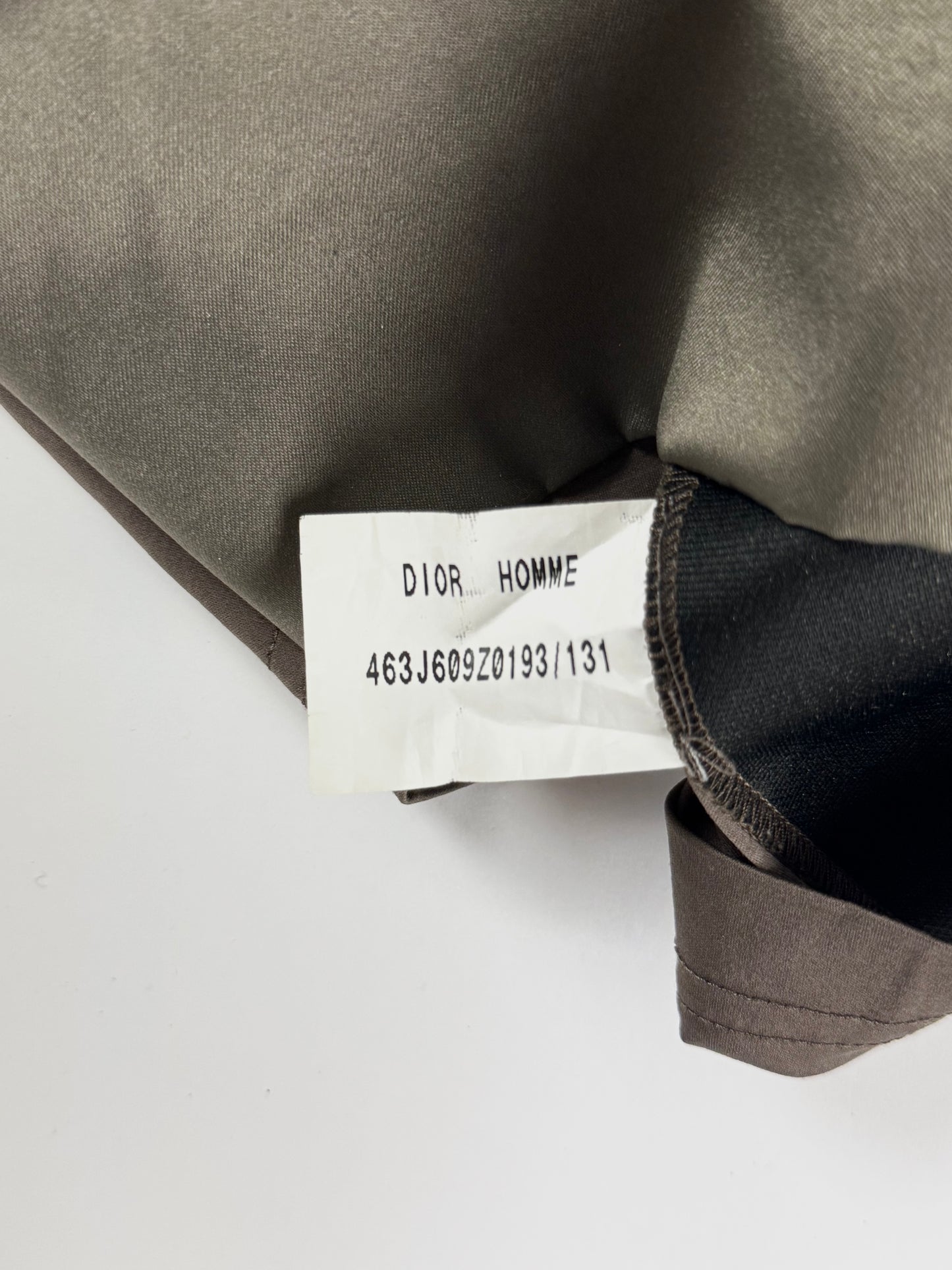 Dior Homme Sample Khaki Essential Tank Top SS 2014 - M