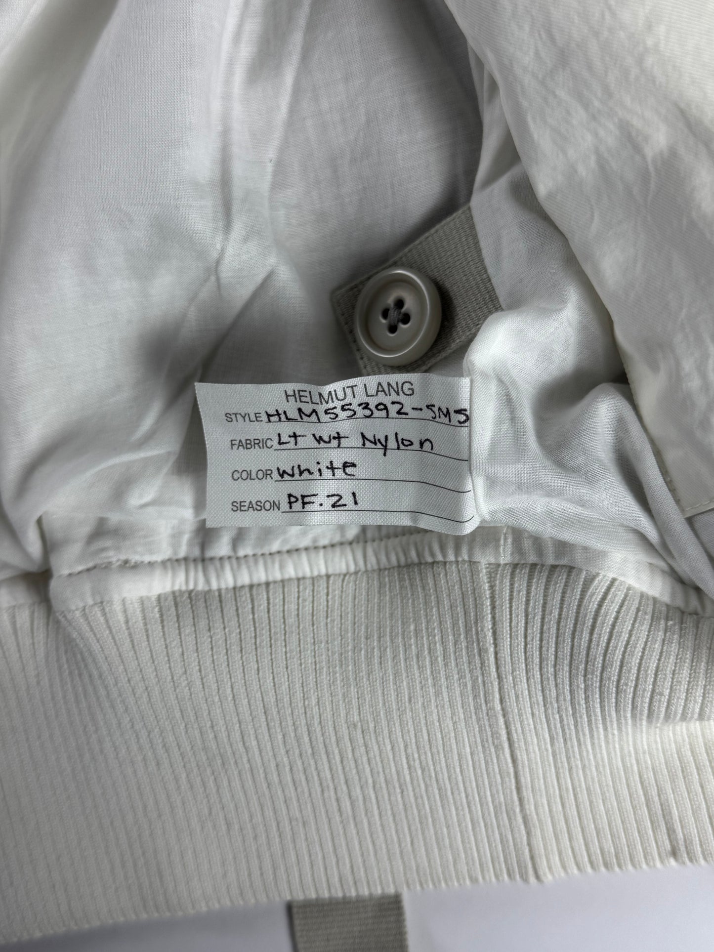 Helmut Lang Sample Bondage Bomber Jacket Pre-Fall 2021 - M