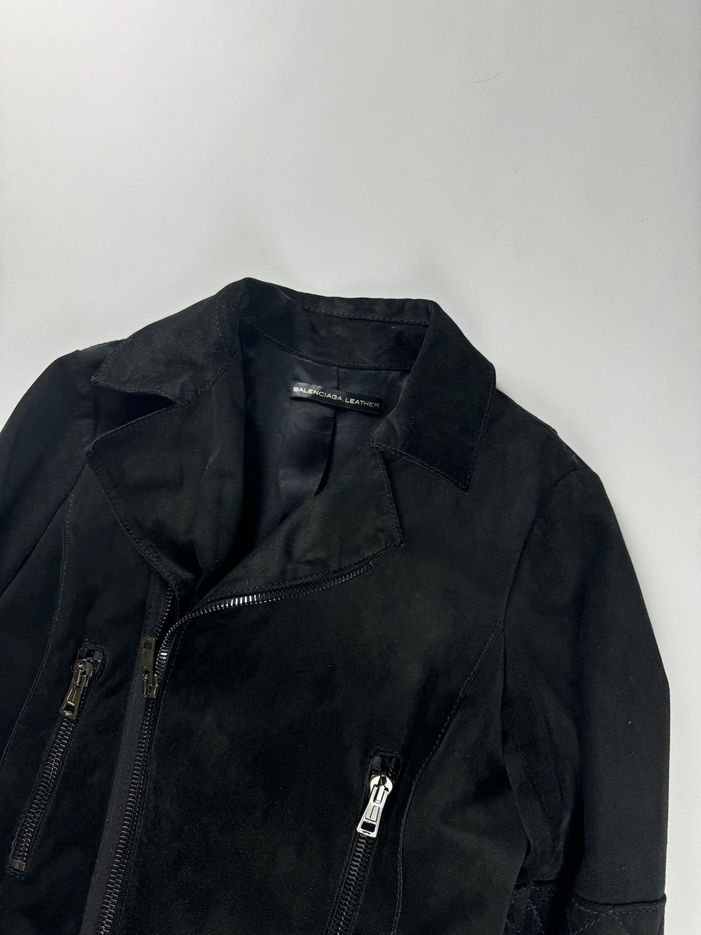 Balenciaga Dark Leather Perfecto Biker Jacket SS 2008 - XS