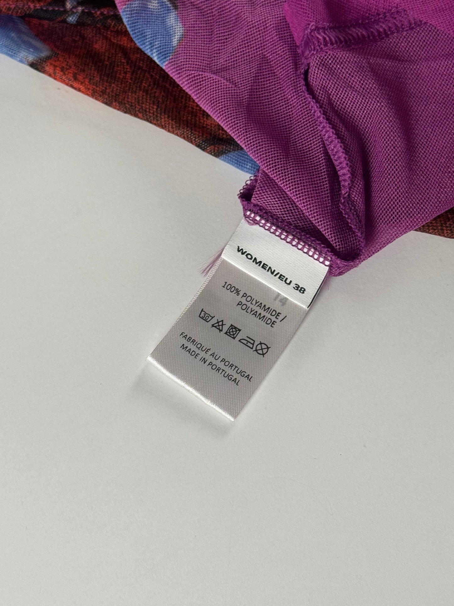 Y/Project Jean Paul Gaultier Edition Trompe L’Oeil Maxi Skirt SS 2023 - M