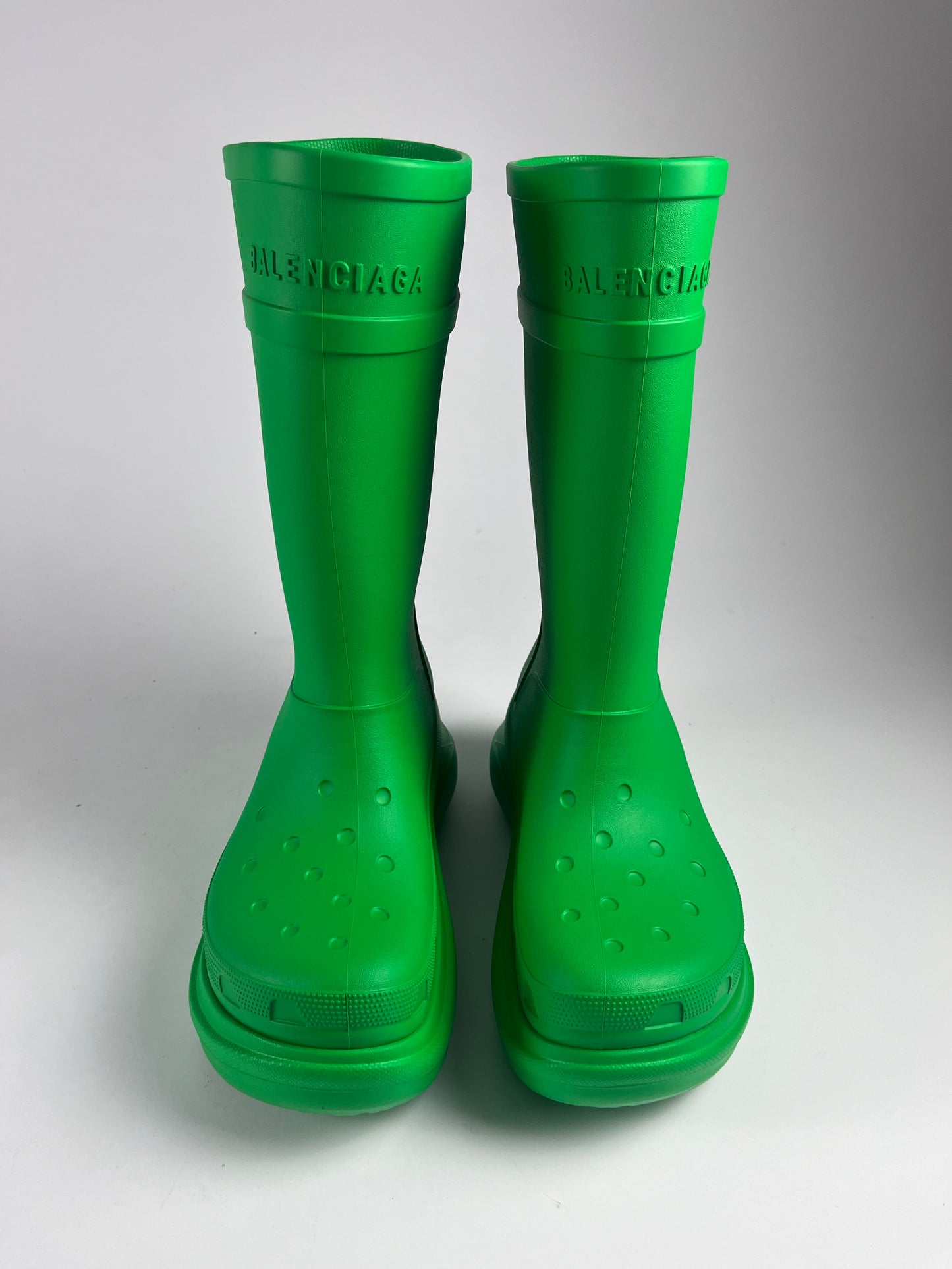 Balenciaga Grinch Oversized Crocs Fisher Boots Resort 2022 - 45 EU