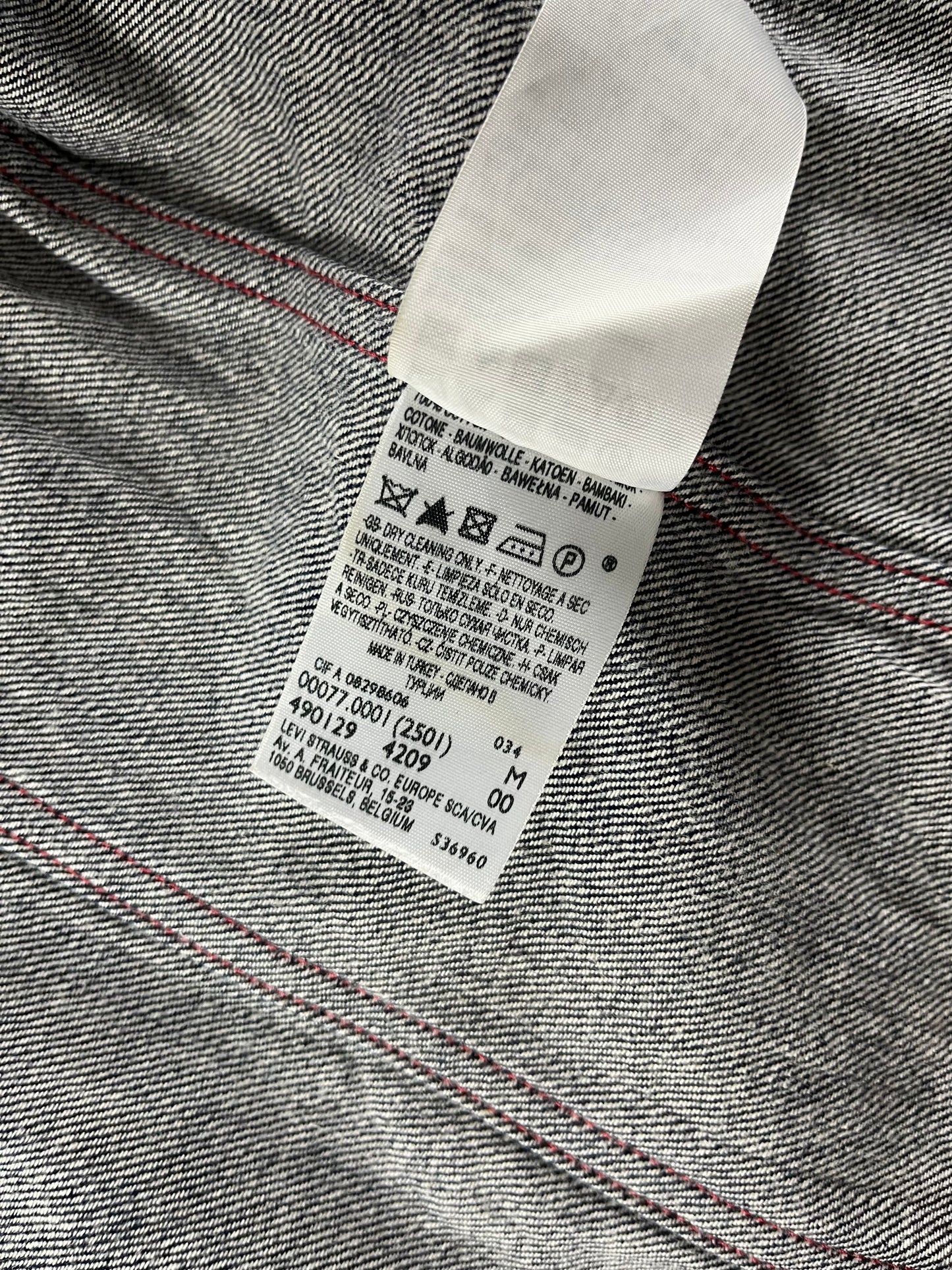 Jean Paul Gaultier x Levi’s Denim Selvedge Work Jacket SS 2010 - S