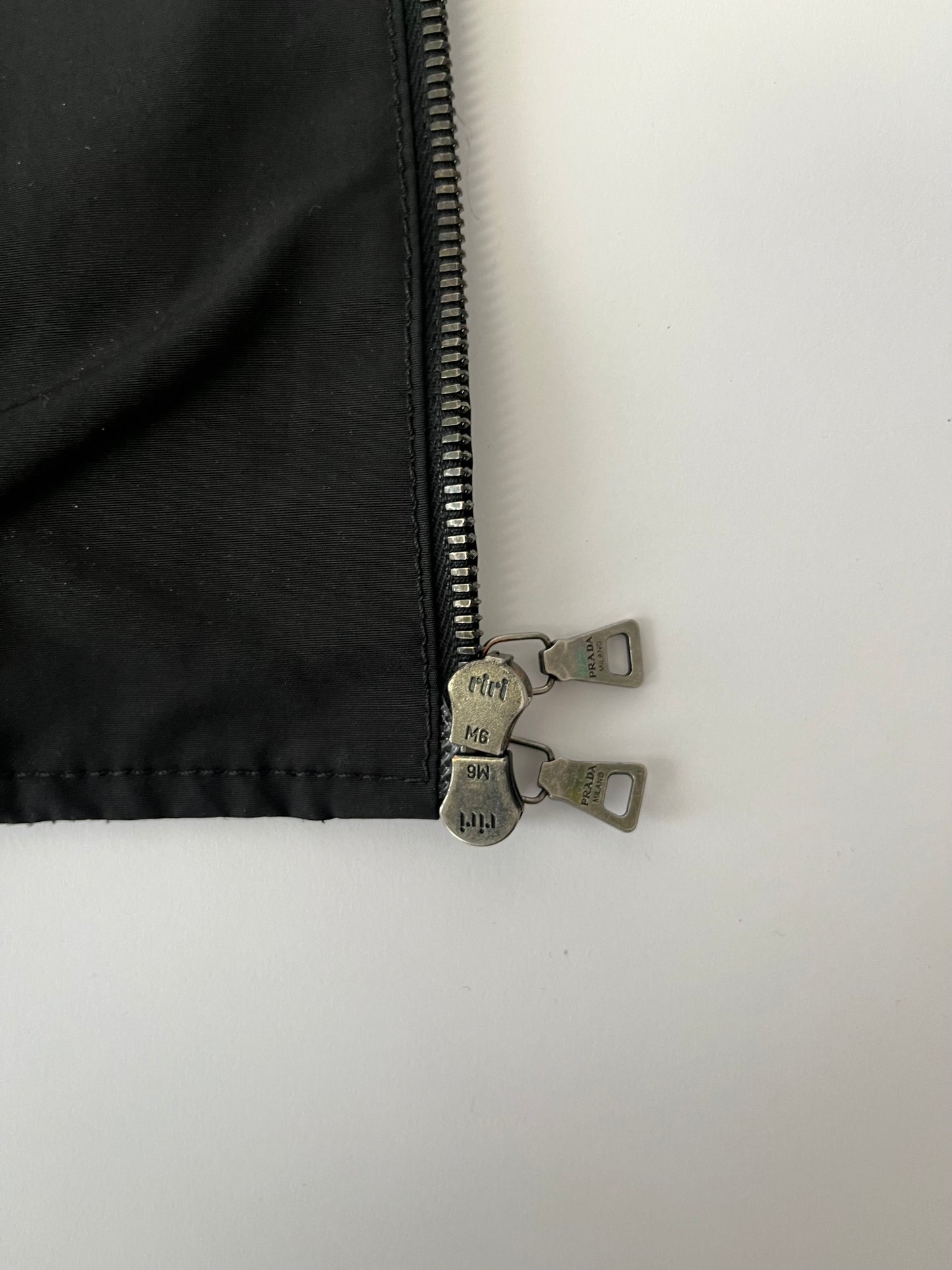 Prada Navy Bomber Double Buttoned Jacket 2010s - M