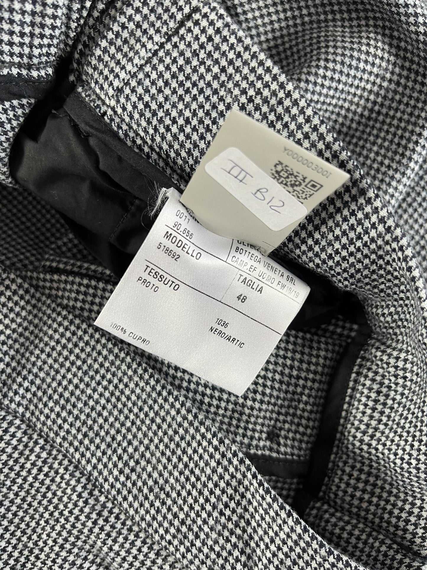 Bottega Veneta Sample Striped Sweatpants FW 2019 - M