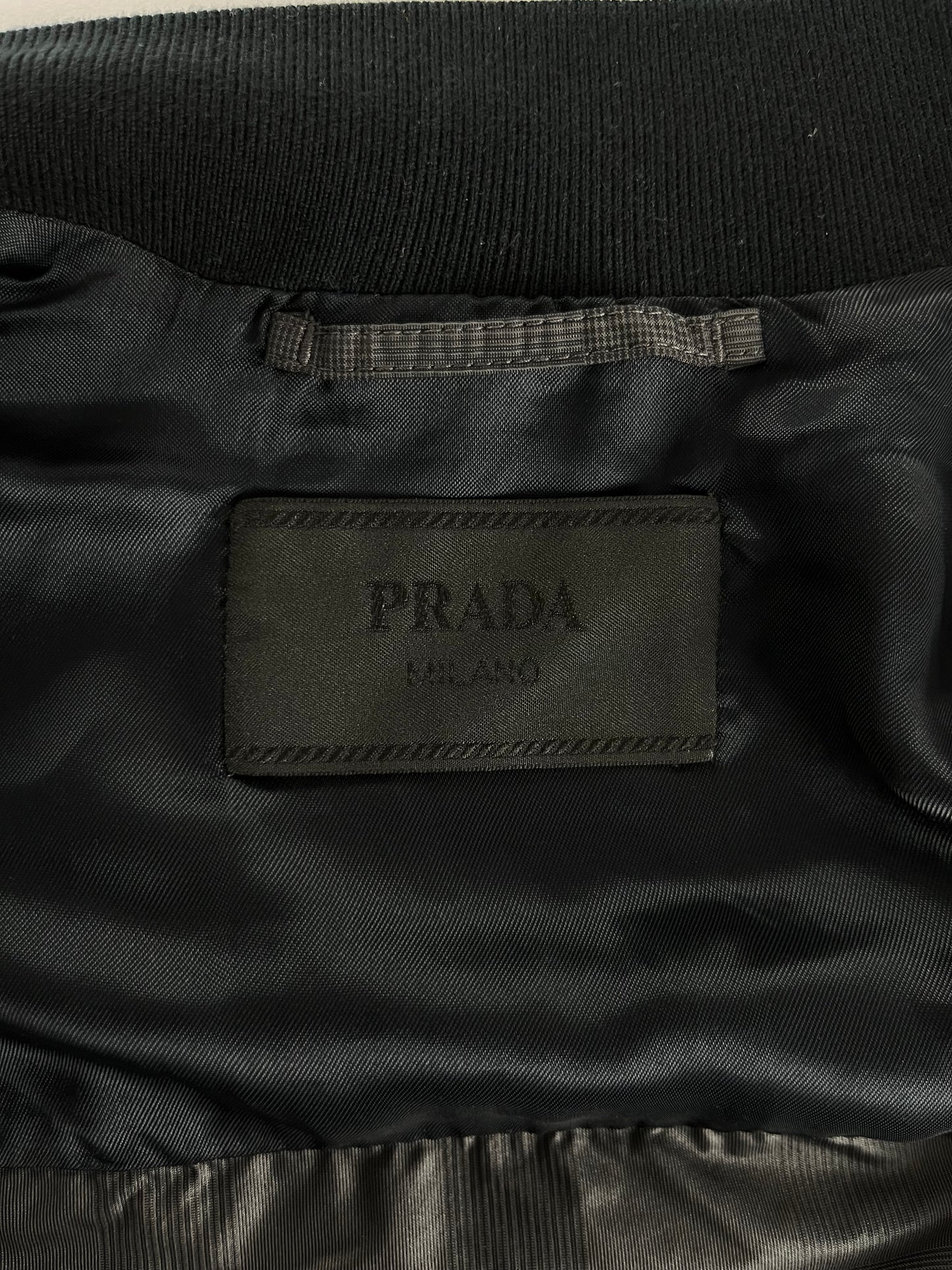 Prada Graphite Lunar Bomber Jacket FW 2010 - S