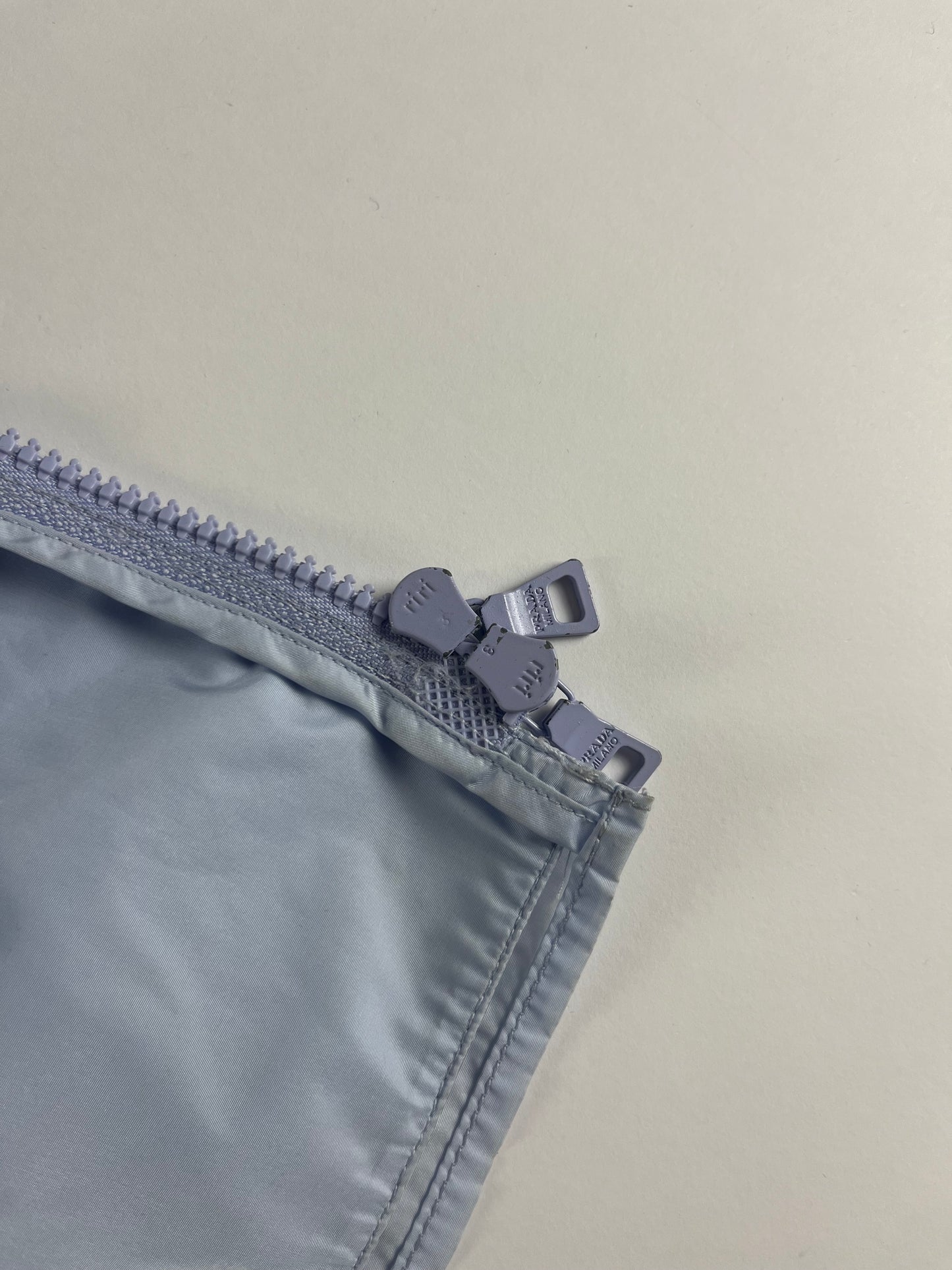 Prada Linea Rossa Nylon Double Zip Vest SS 2000 - M