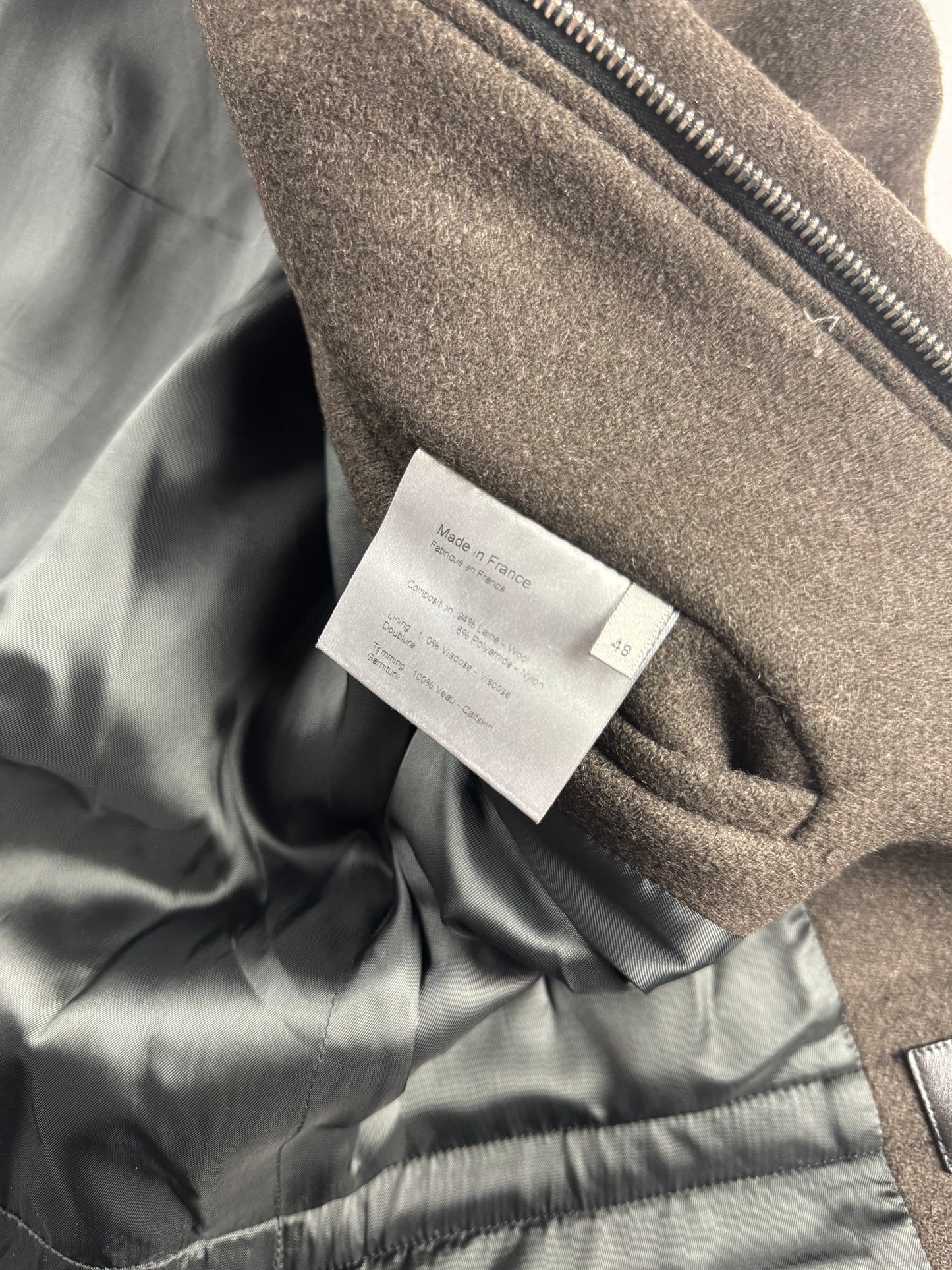 Dior Homme "Reflexion" Four Pockets Officer Coat FW 2002 - M