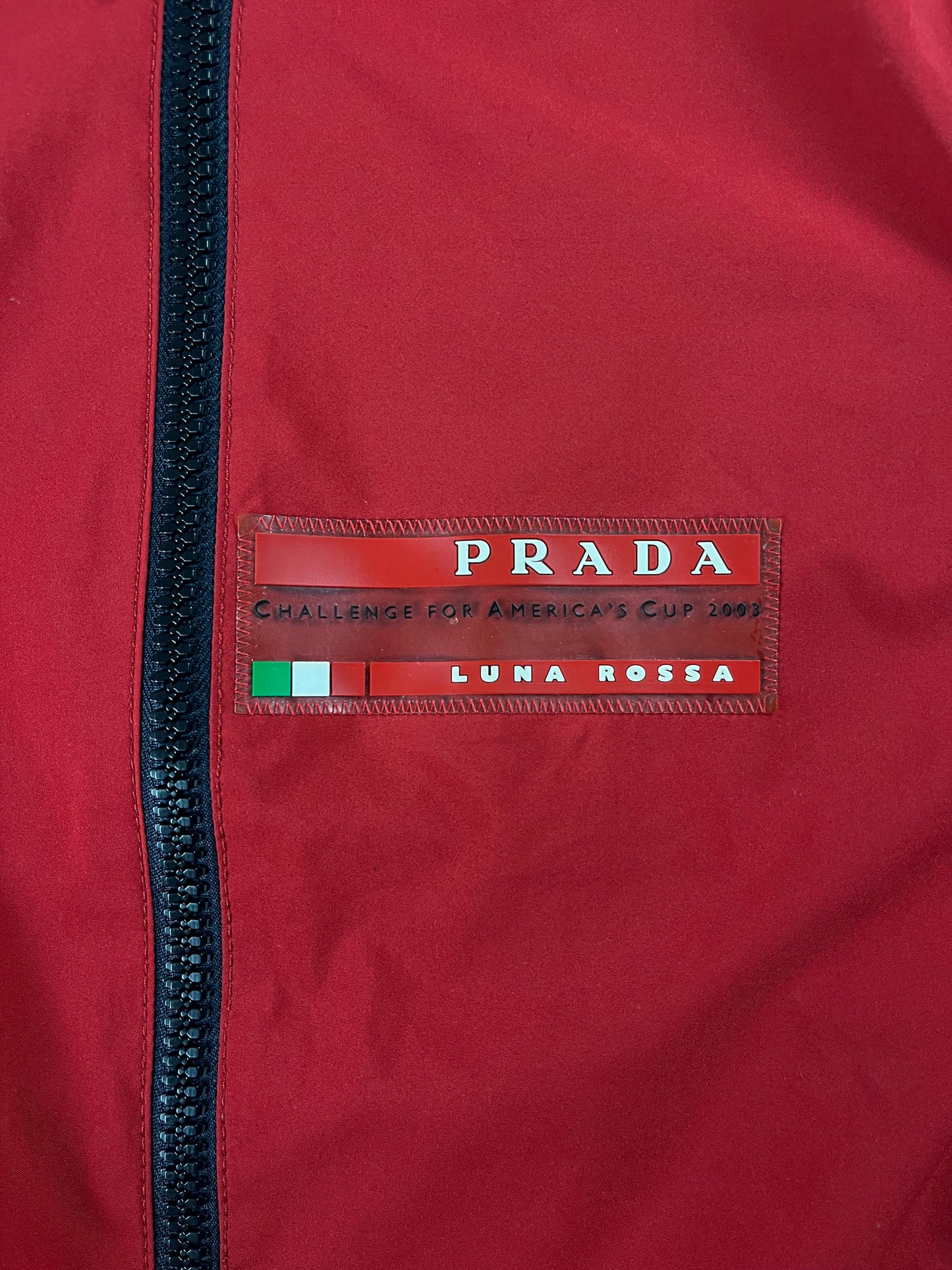 Prada Sport Linea Rossa Bomber Jacket Challenge 2003 - XL