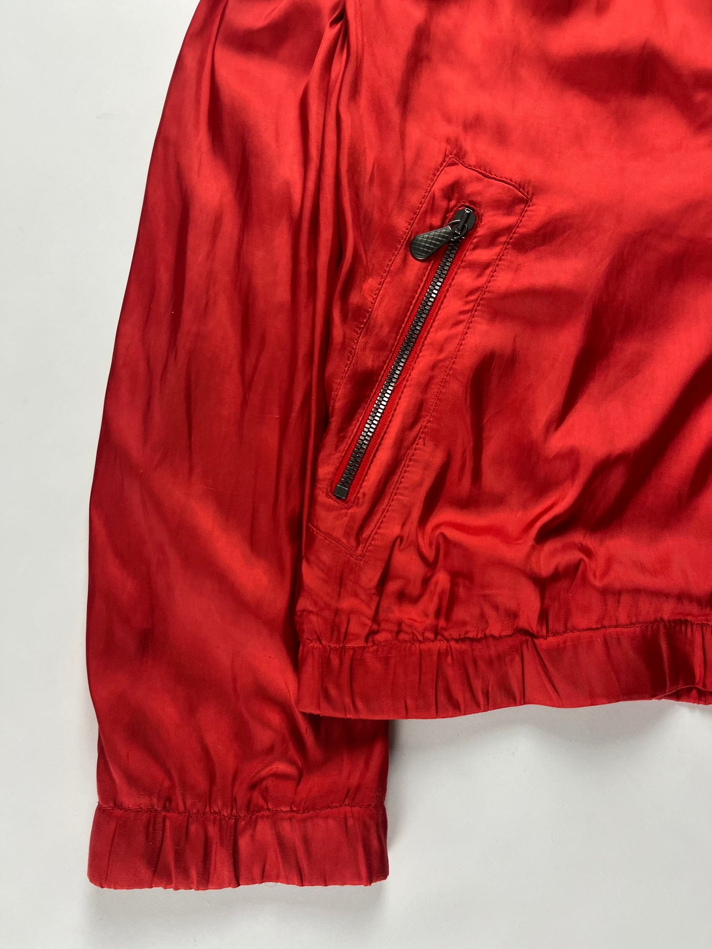 Bottega Veneta Orange Sunlight Silk Jacket SS 2010 - M