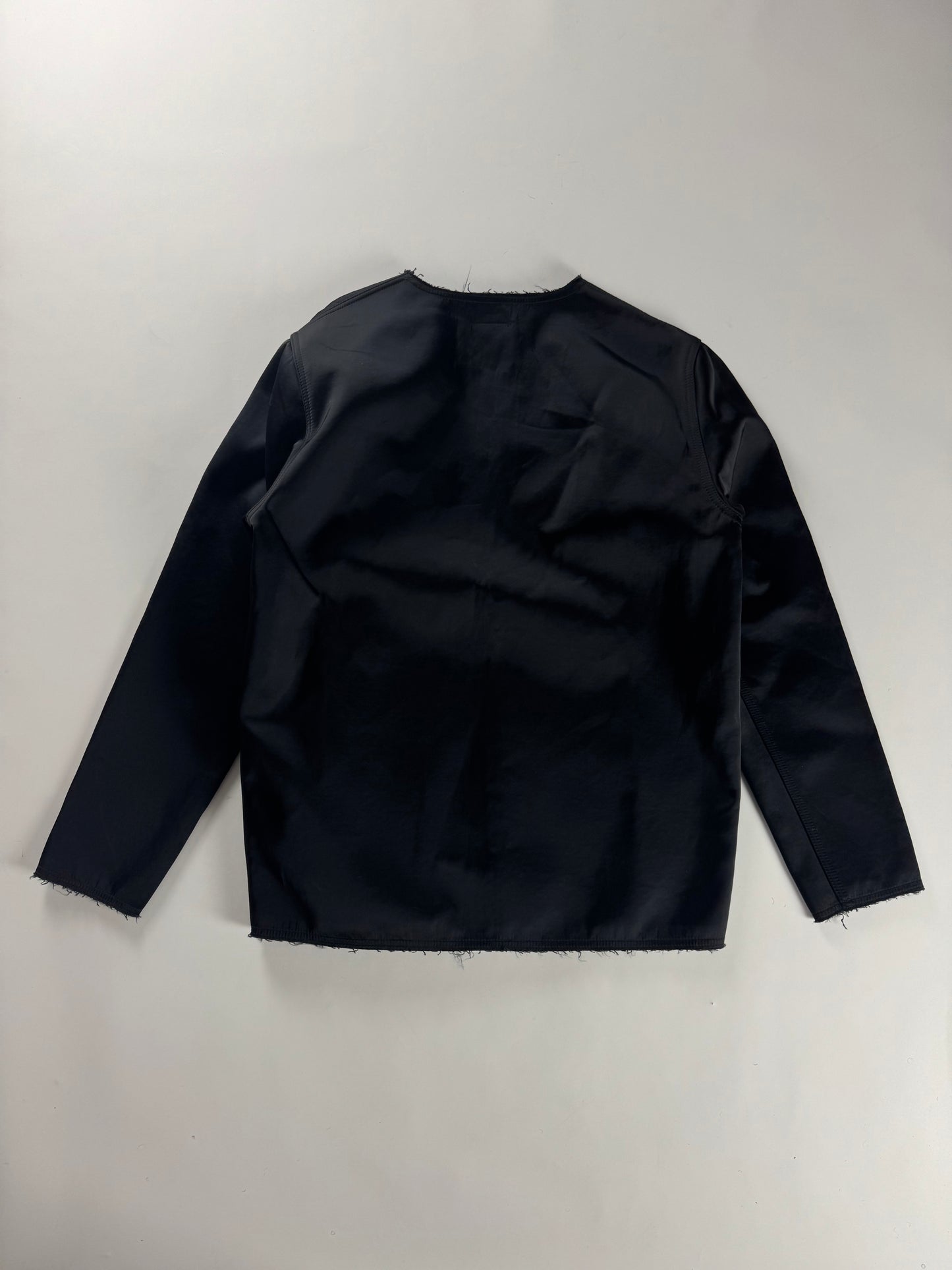 Givenchy Sample Strong V Collar Short Blouse FW 2022 - M