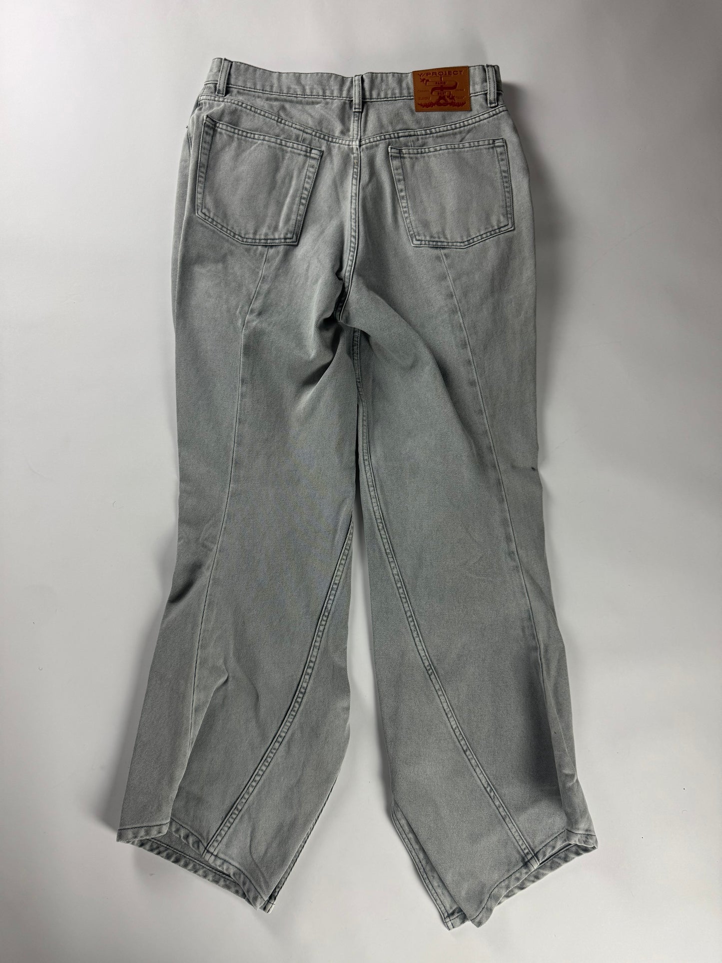 Y/Project Grey Banana Pants SS 2024 - 32 US