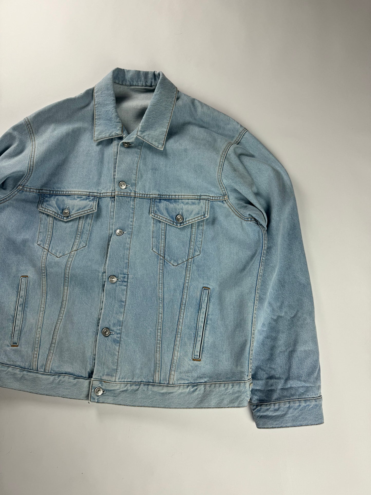 Balenciaga Perfect Oversize Boxy Denim Jacket FW 2017 - L