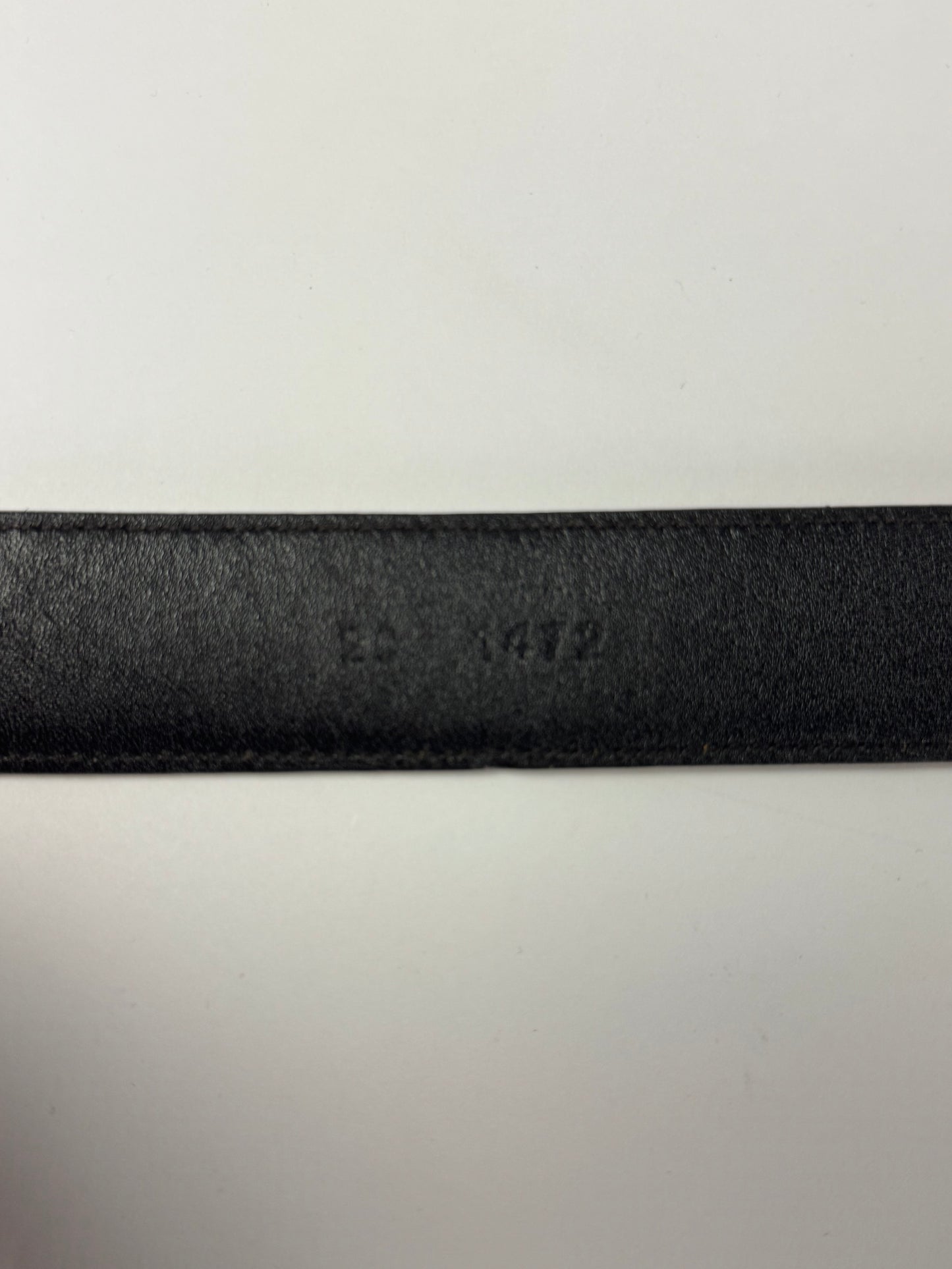Prada Brown Premium Ostrich Leather Belt 2000s - 90 CM