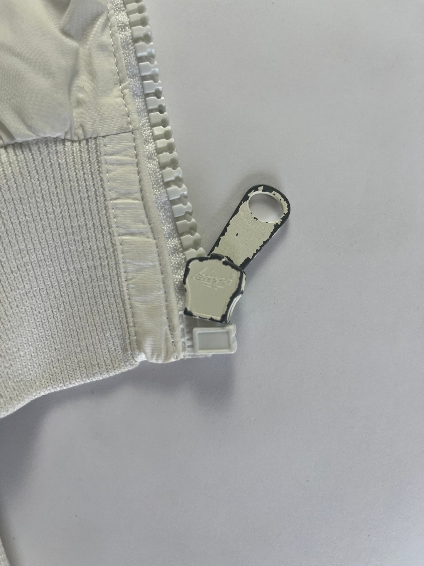 Dior Homme White Bomber Motor Jacket SS 2009 - M