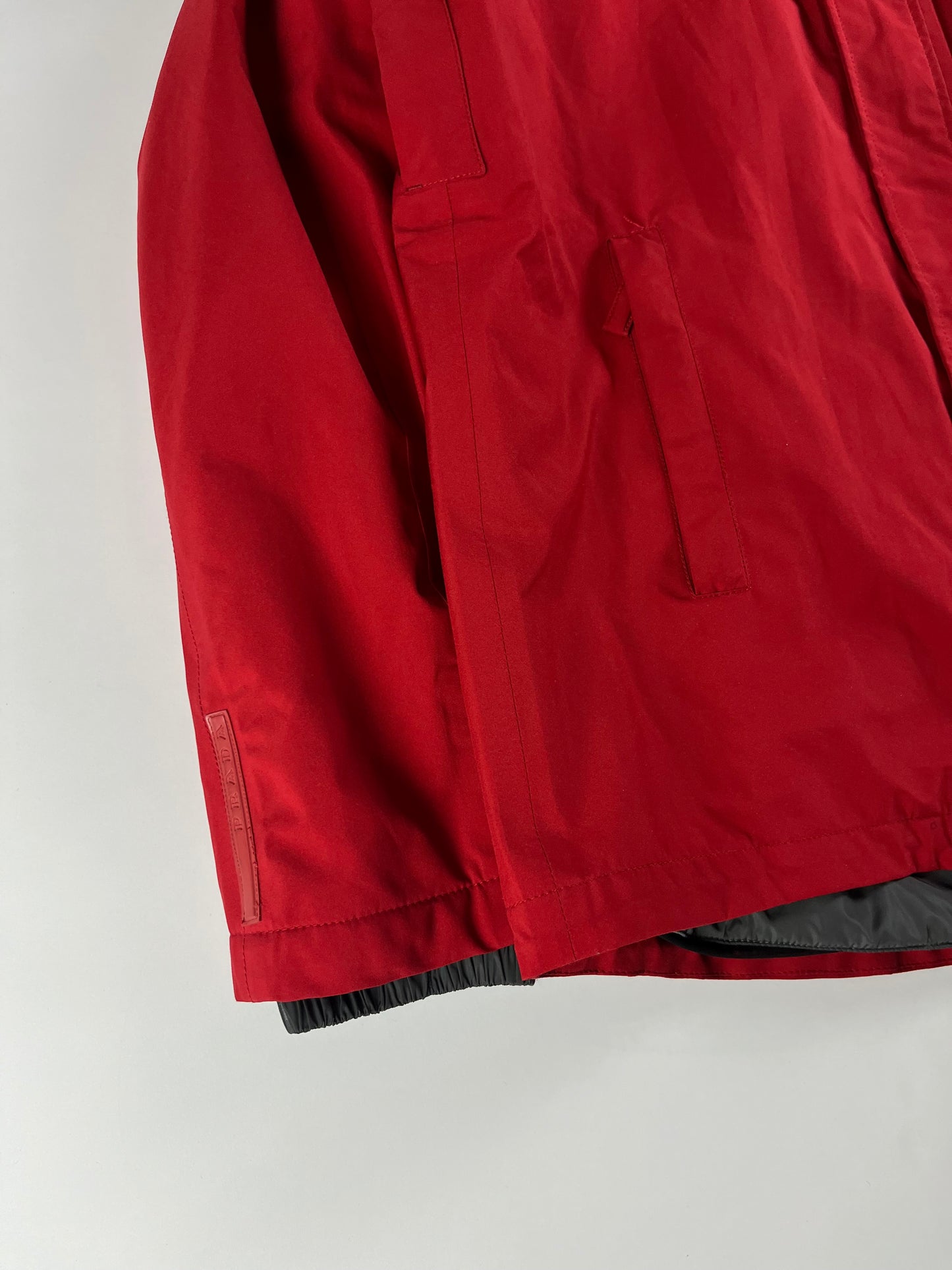 Prada Linea Rossa Red Ski Technical Jacket 2000s - XL