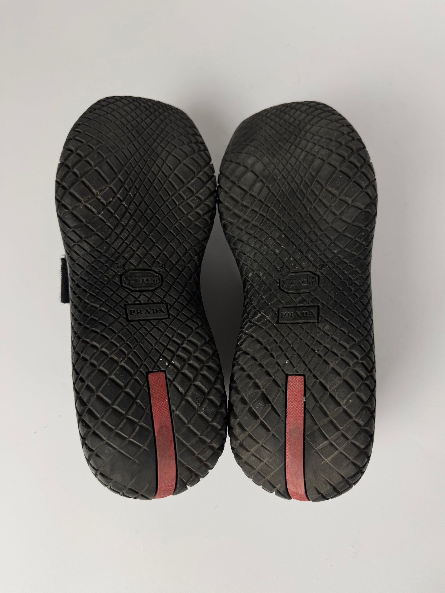 Prada Linea Rossa Leather Strapped Trainers FW 1999 - 40,5 IT/41 EU