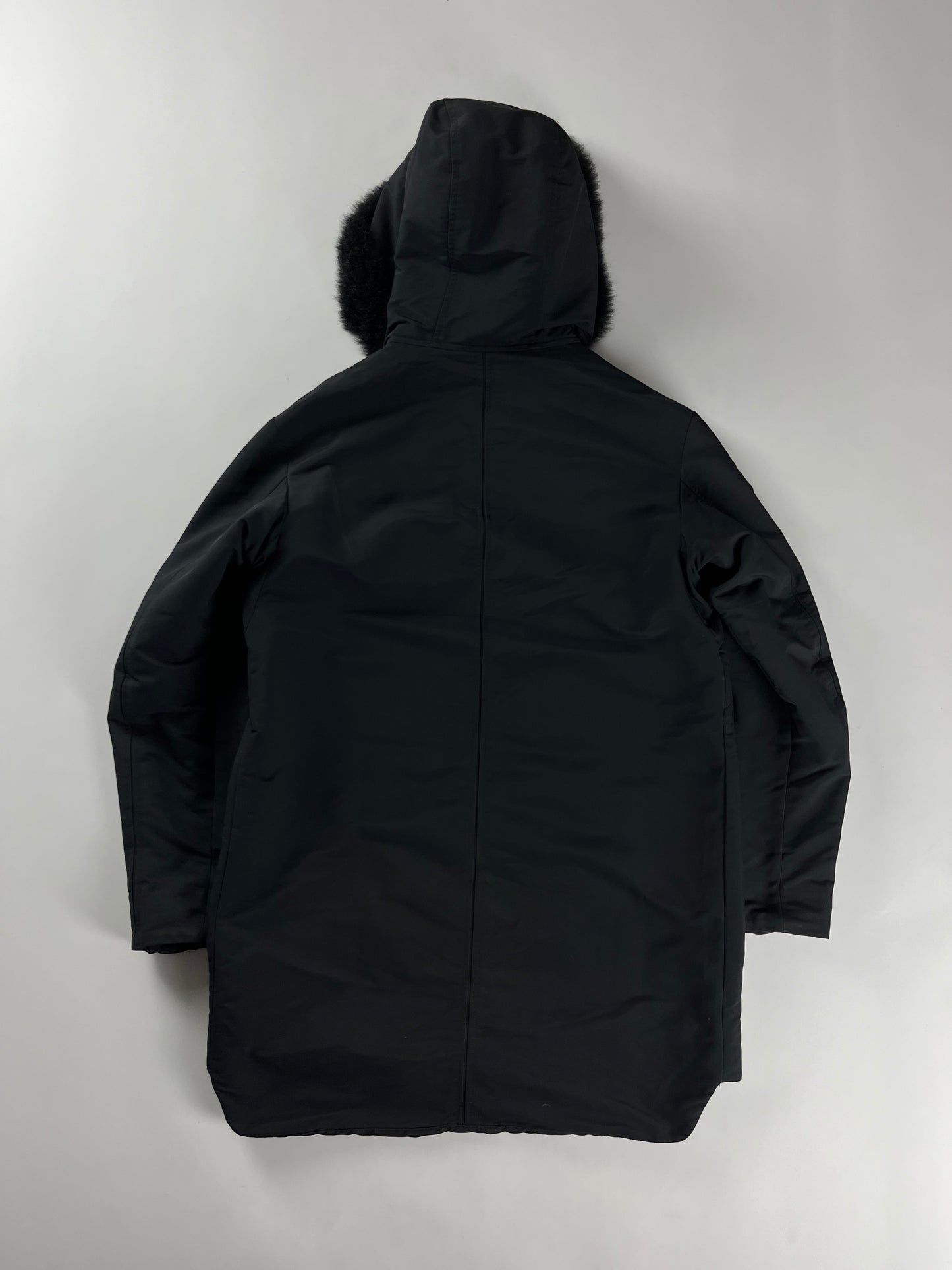 Balenciaga Alexander Wang Technical Fur Hybrid Parka Jacket FW 2014 - M