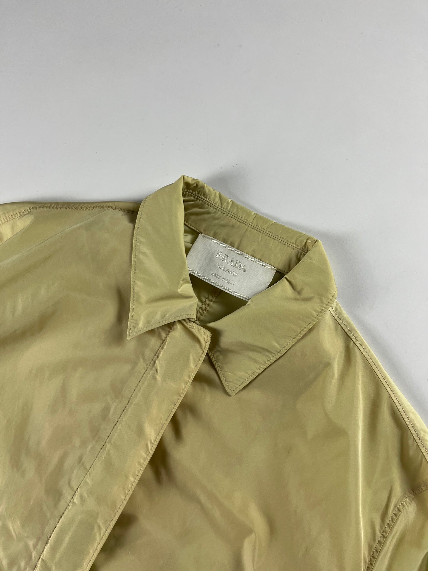 Prada Translucent Nylon Strapped Light Jacket SS 1998 - XS