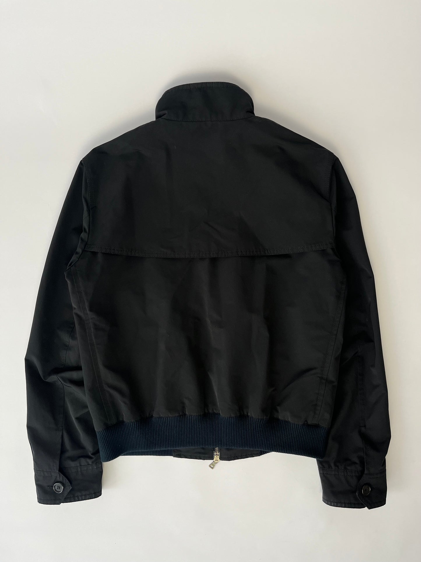 Prada Navy Bomber Double Buttoned Jacket 2010s - M