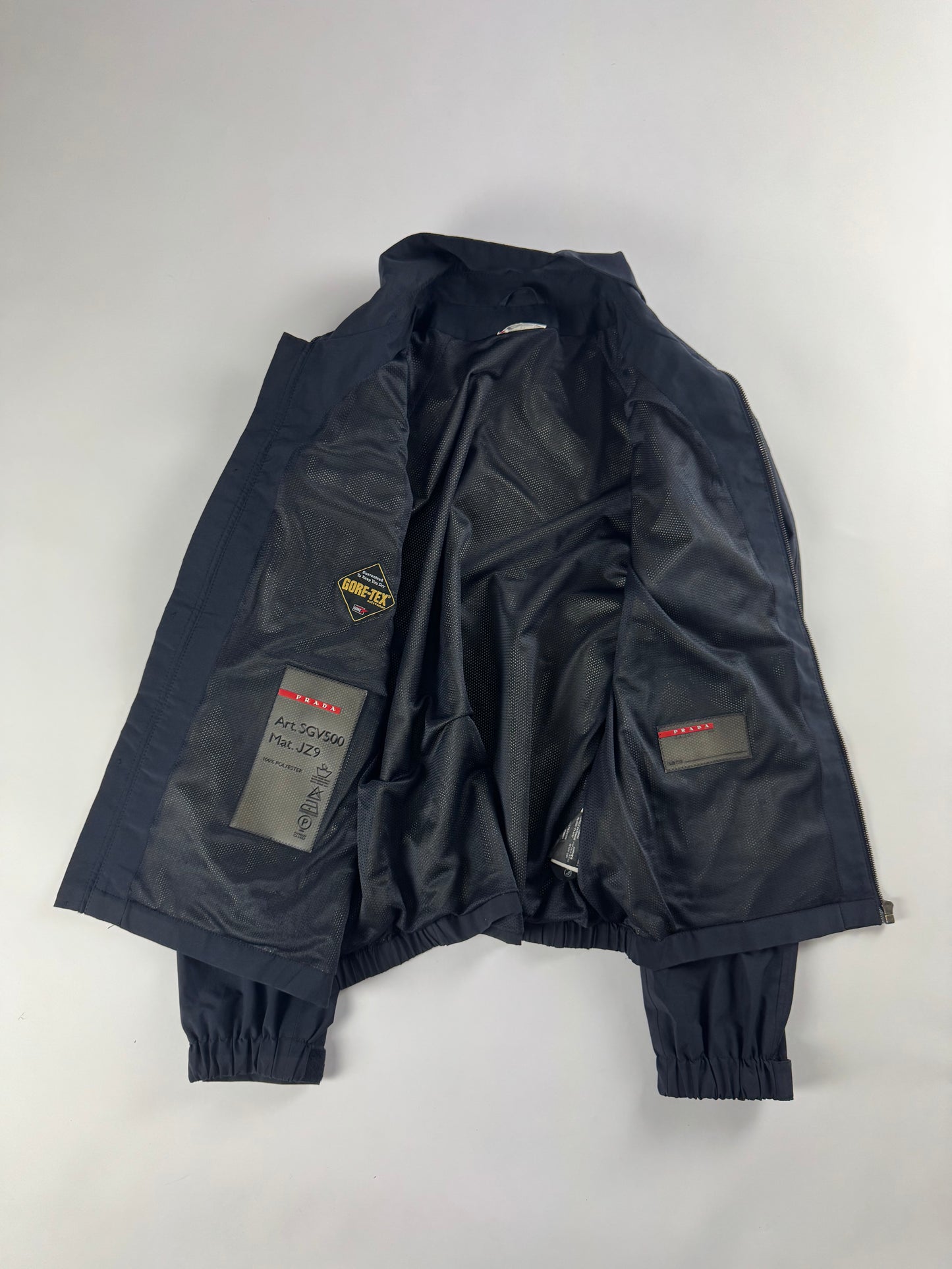 Prada Navy Strapped Jacket Challenge 2003 - XL