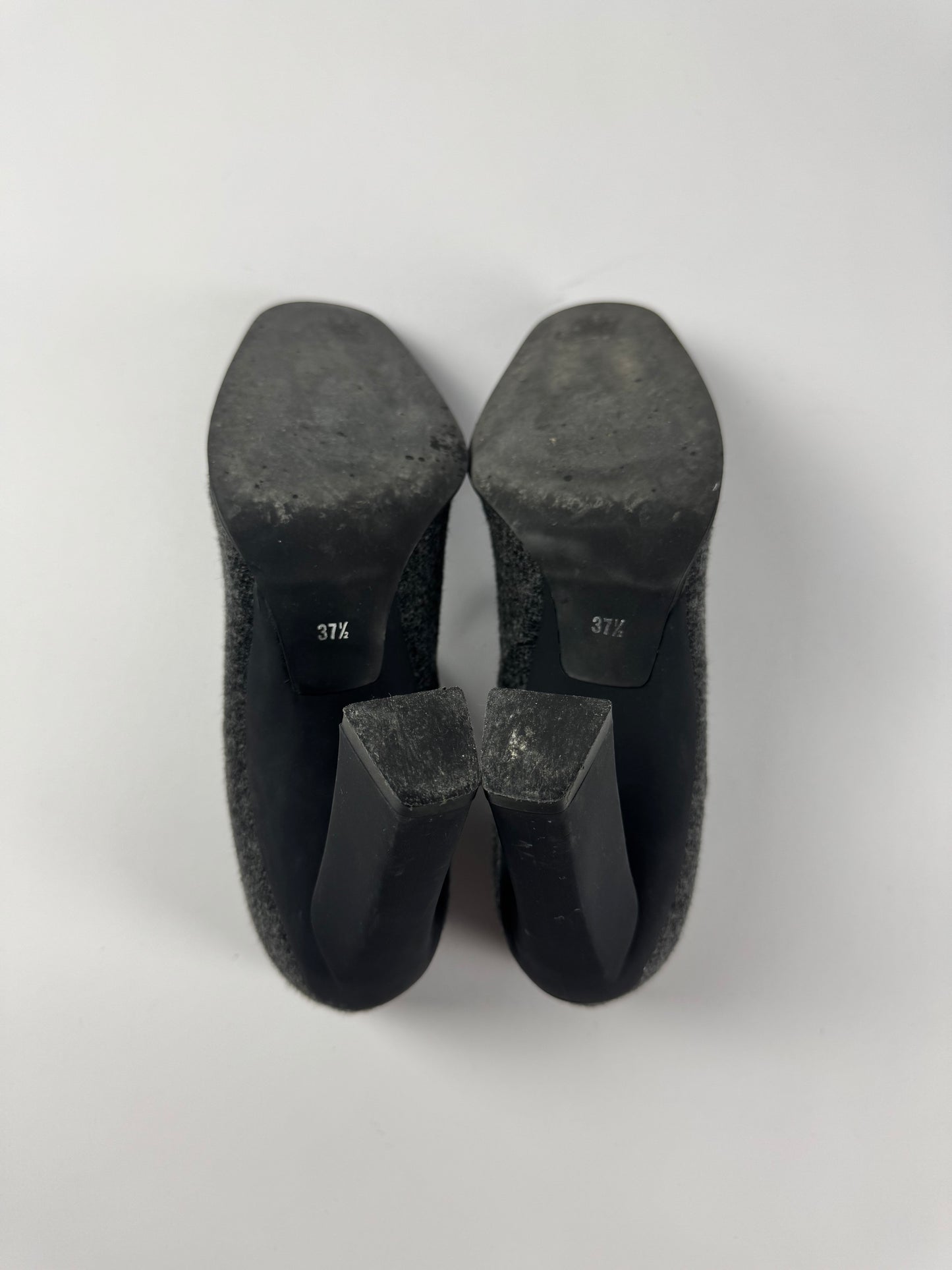 Prada Laced Wool Mary Jane Pumps FW 1998 - 37,5 IT/38 EU