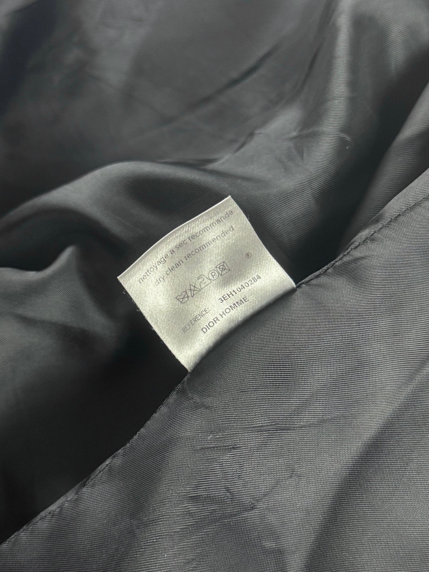Dior Homme "Follow Me" Sand Belted Zipped Jacket SS 2003 - L
