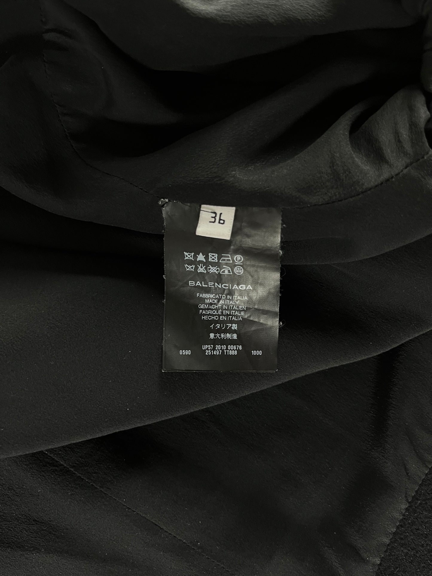 Balenciaga Faux Fur Cardigan FW 2010 - S